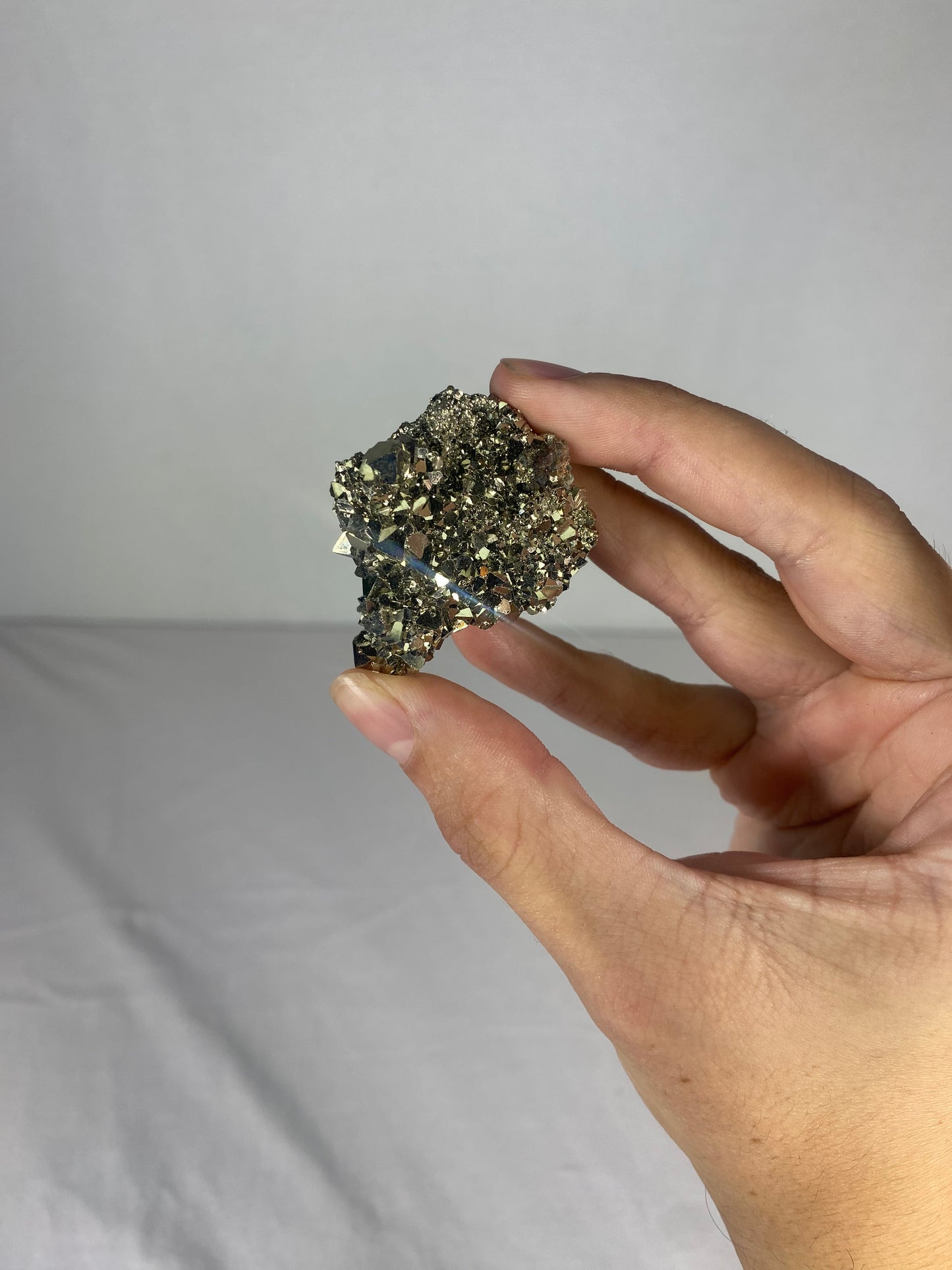 Peruvian Cubic Pyrite Specimen (J)