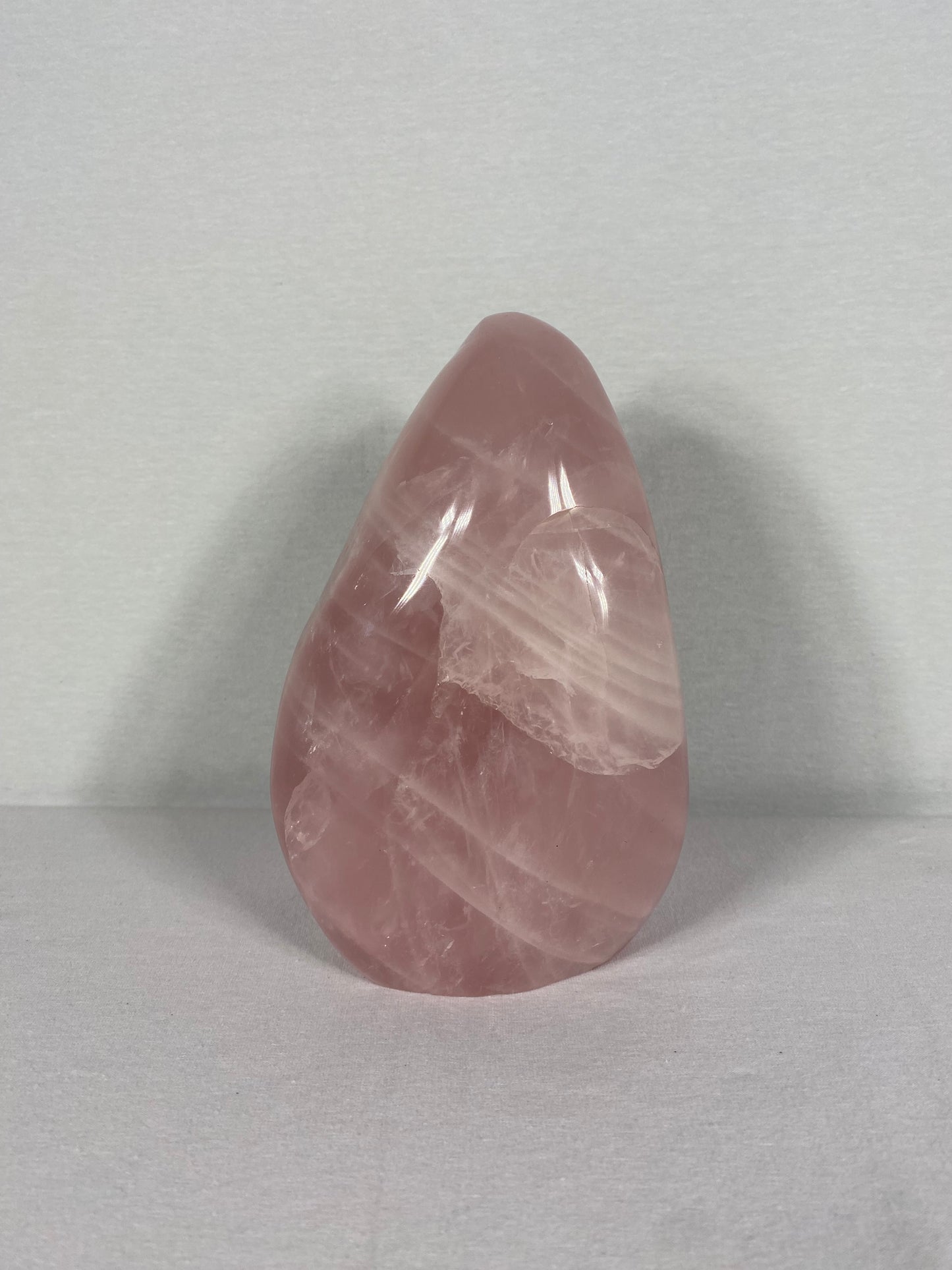 Madagascan Polished Rose Quartz Mountain (B)