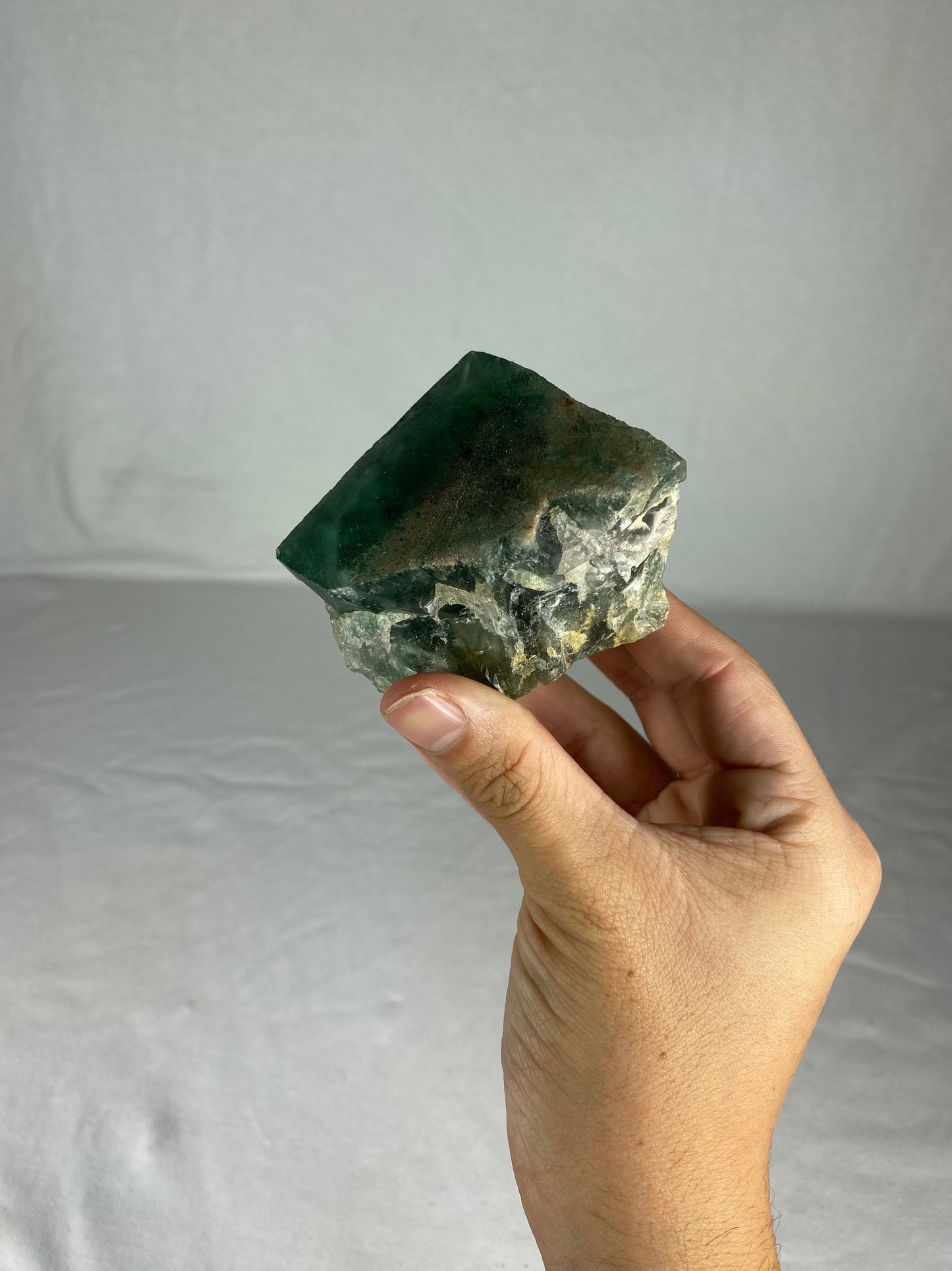 Madagascan Cubic Green Fluorite Specimen (C)