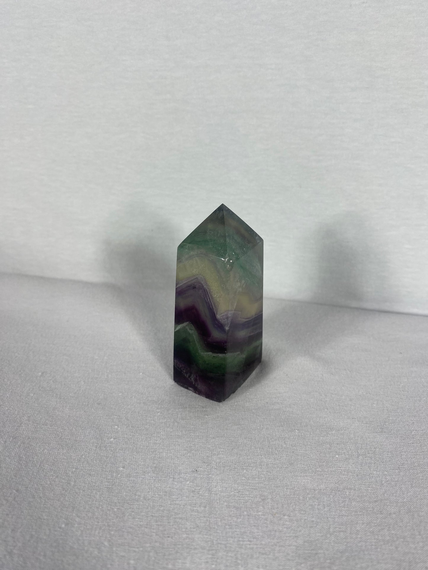 Chinese Polished Fluorite Tower (B)