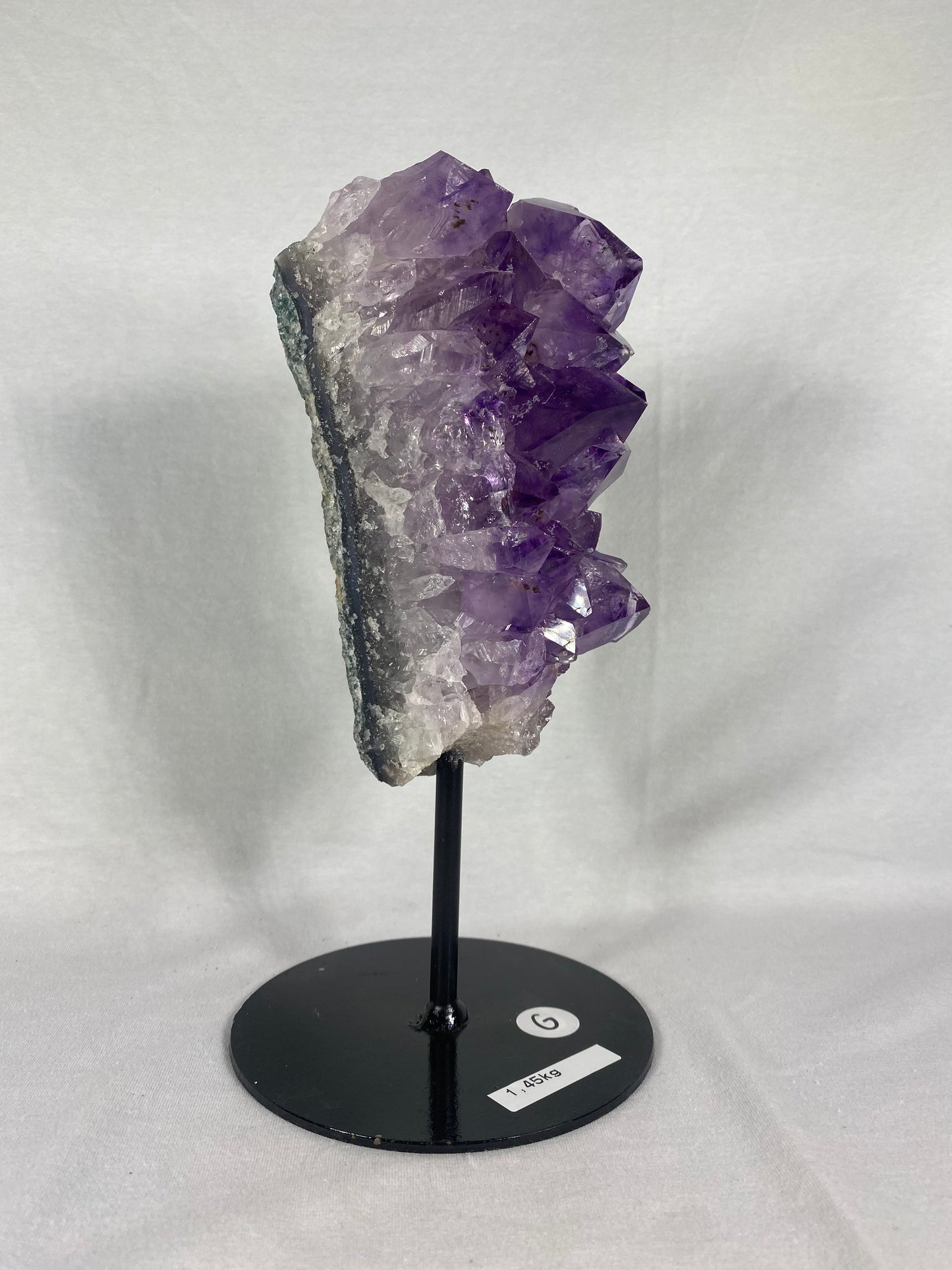 Brazilian Amethyst Specimen On Stand (G)