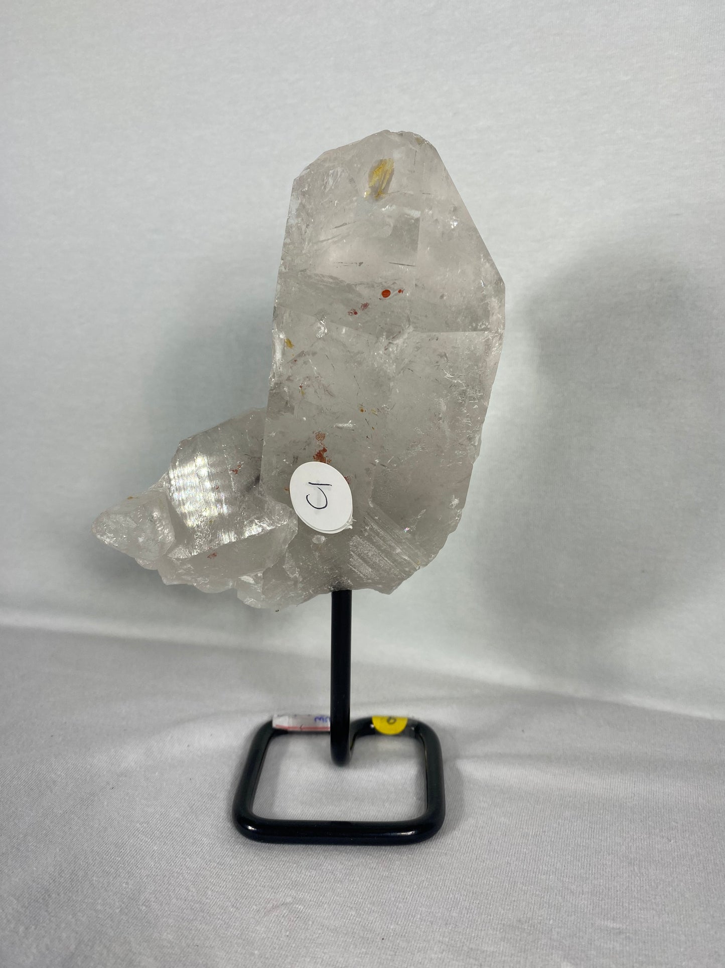 Brazilian Quartz Specimen On Stand (J)