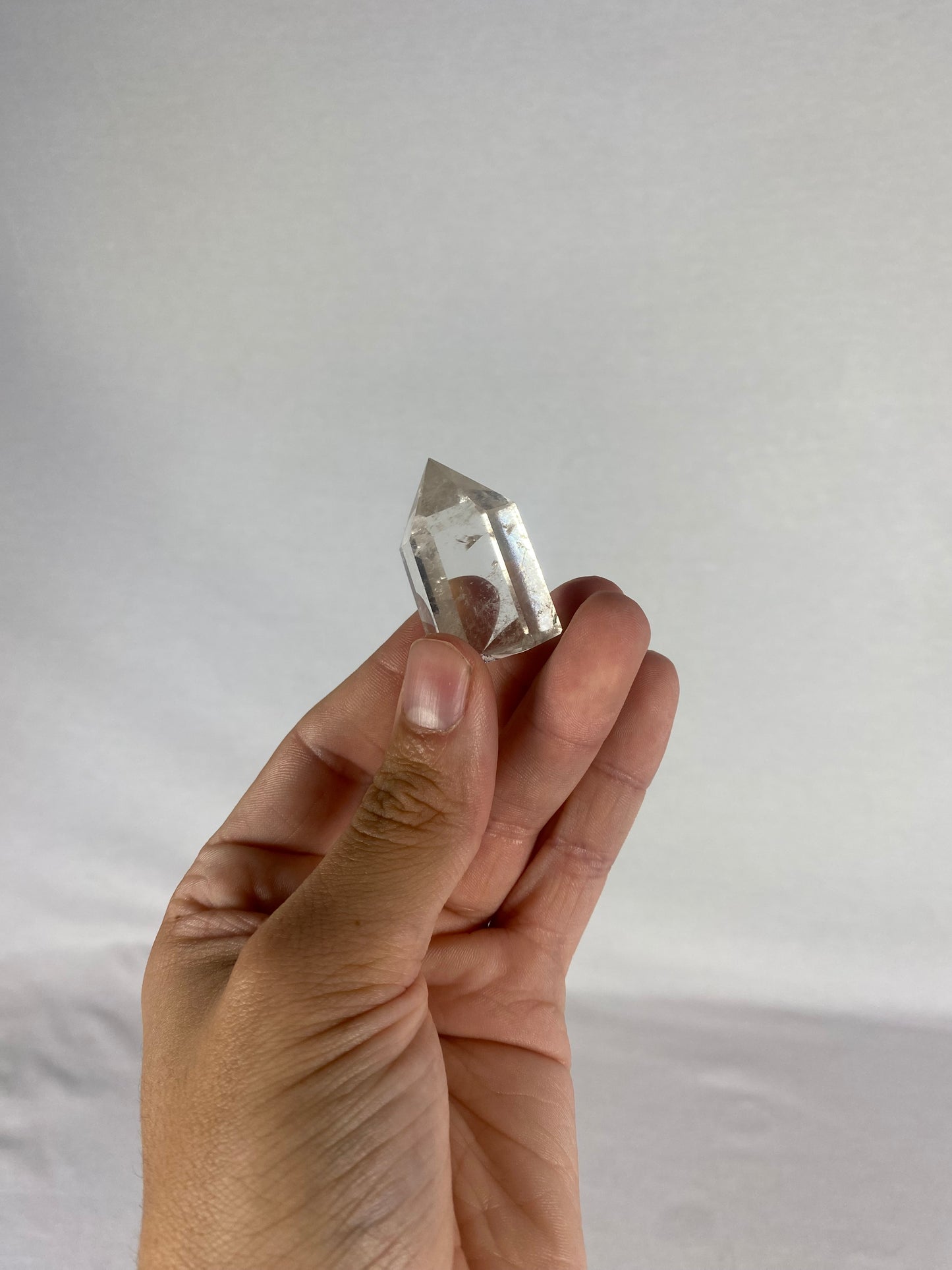 Chinese Polished Clear Quartz Tower (E)