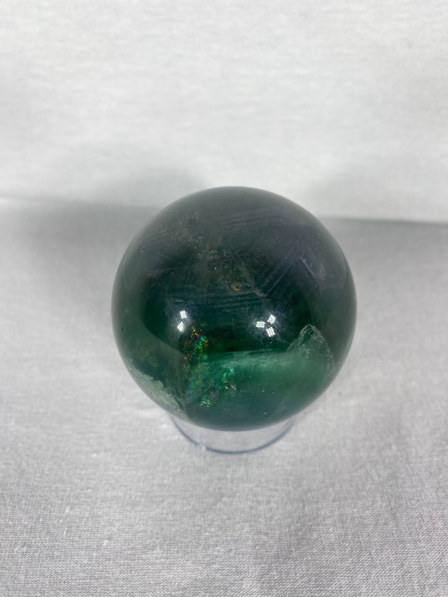 Chinese Polished Fluorite Sphere (D)