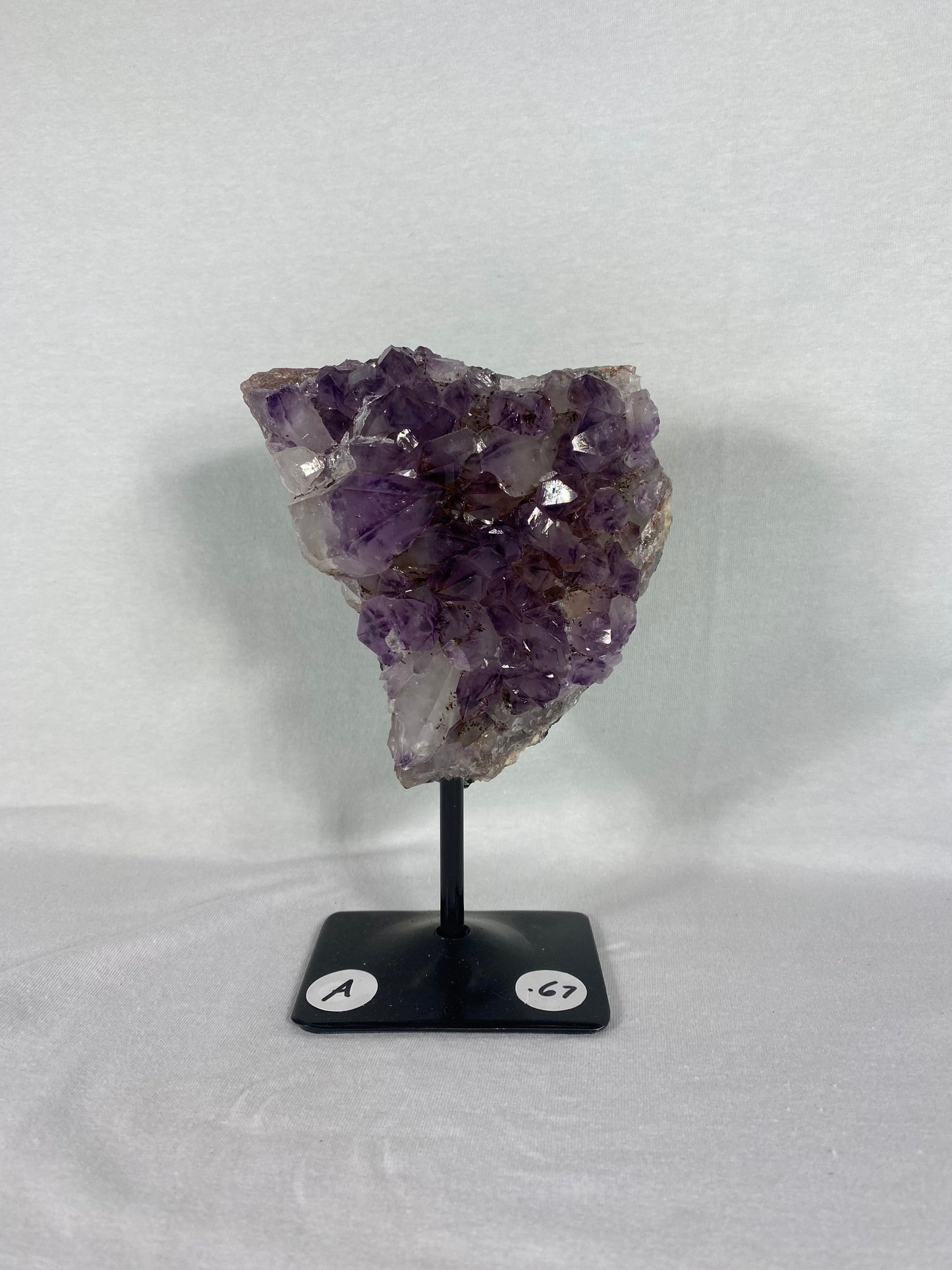 Brazilian Amethyst Specimen On Stand (A)