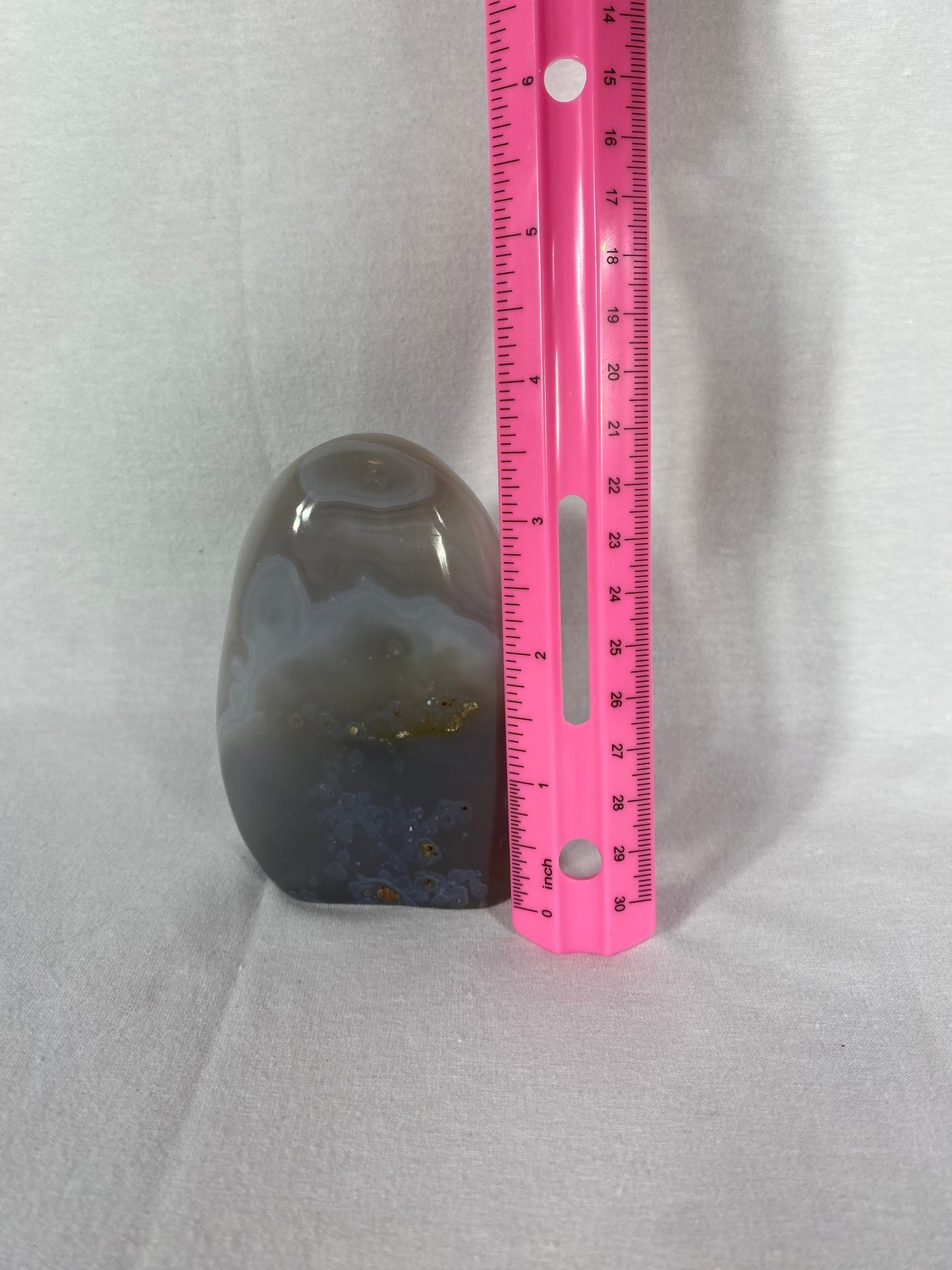 Madagascan Polished Agate Mountain (L)