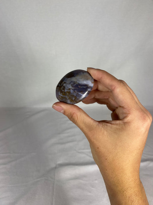 Madagascan Polished Jasper Palm Stone (C)