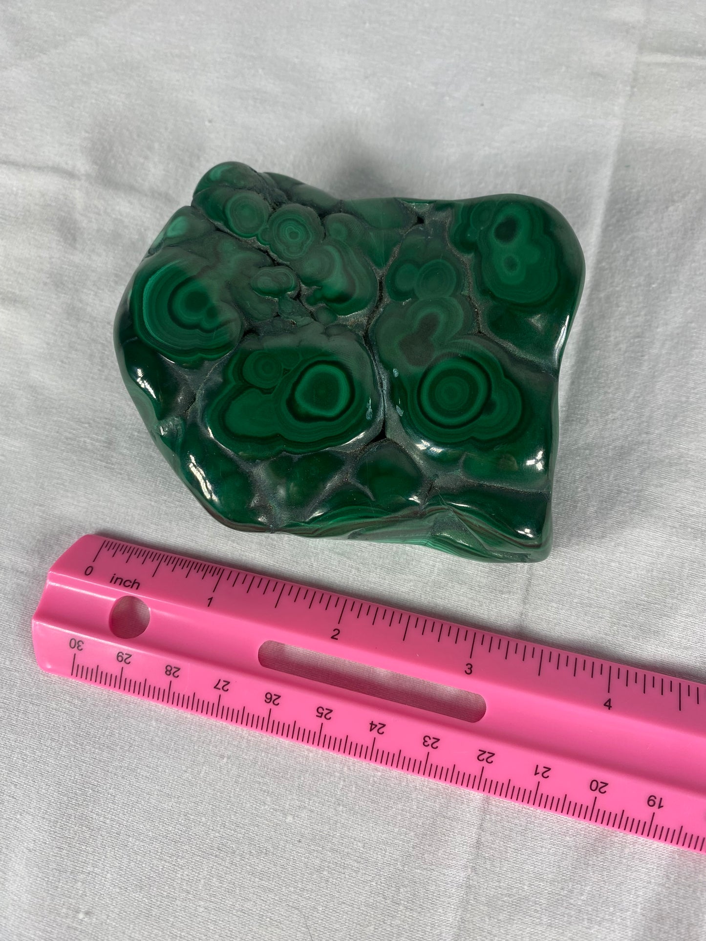 African Polished Malachite Specimen (C1)