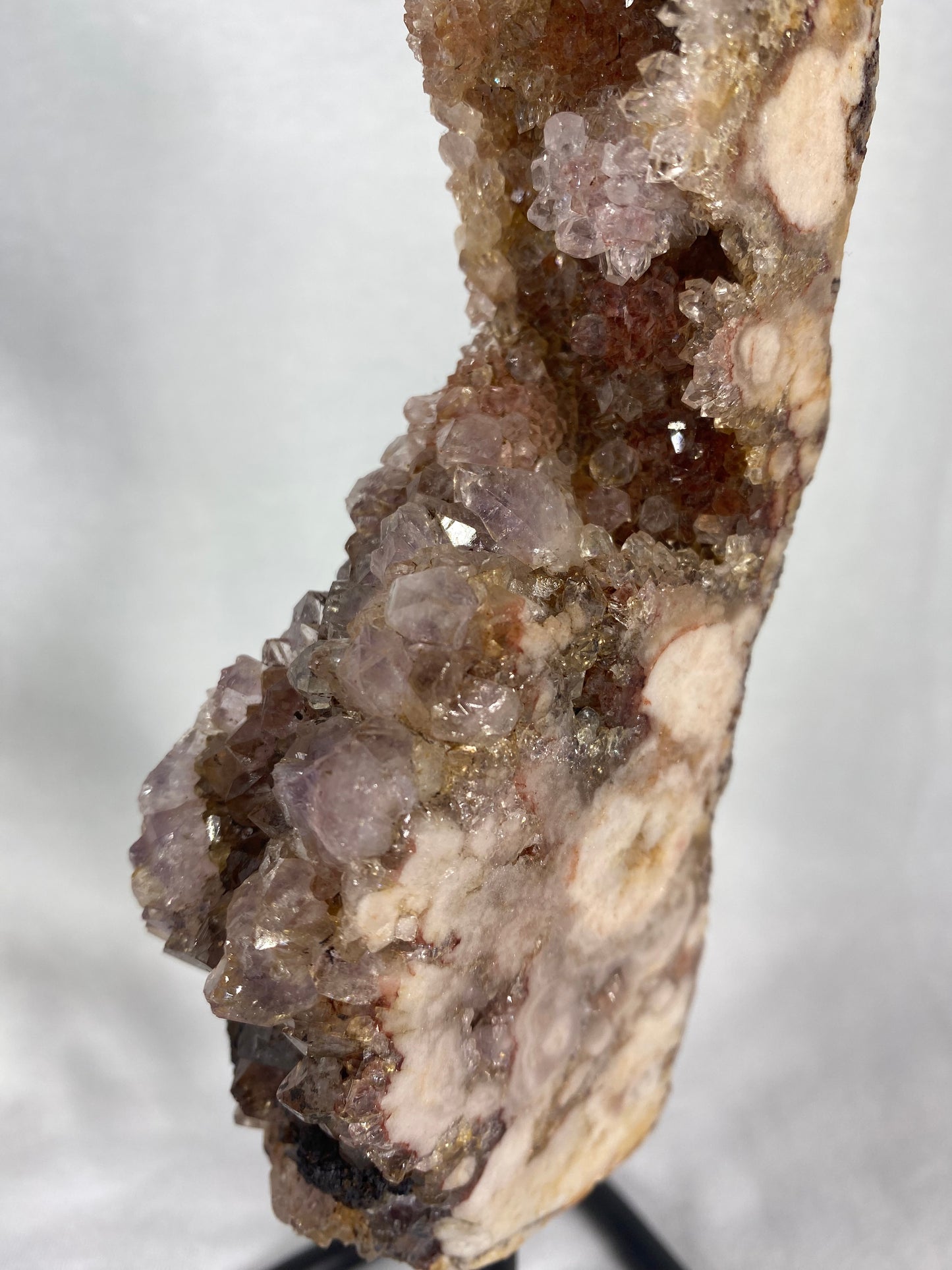 Brazilian Pink Amethyst Specimen On Stand (G)