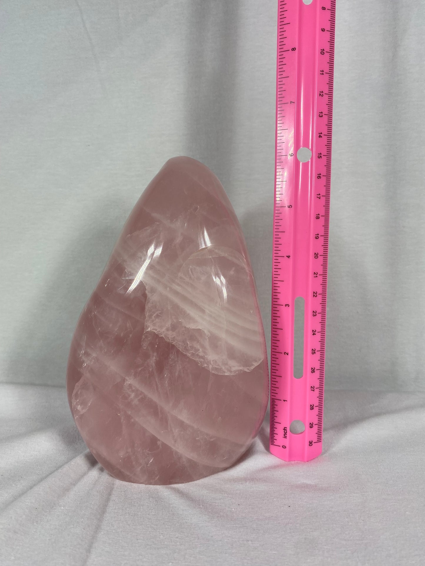 Madagascan Polished Rose Quartz Mountain (B)