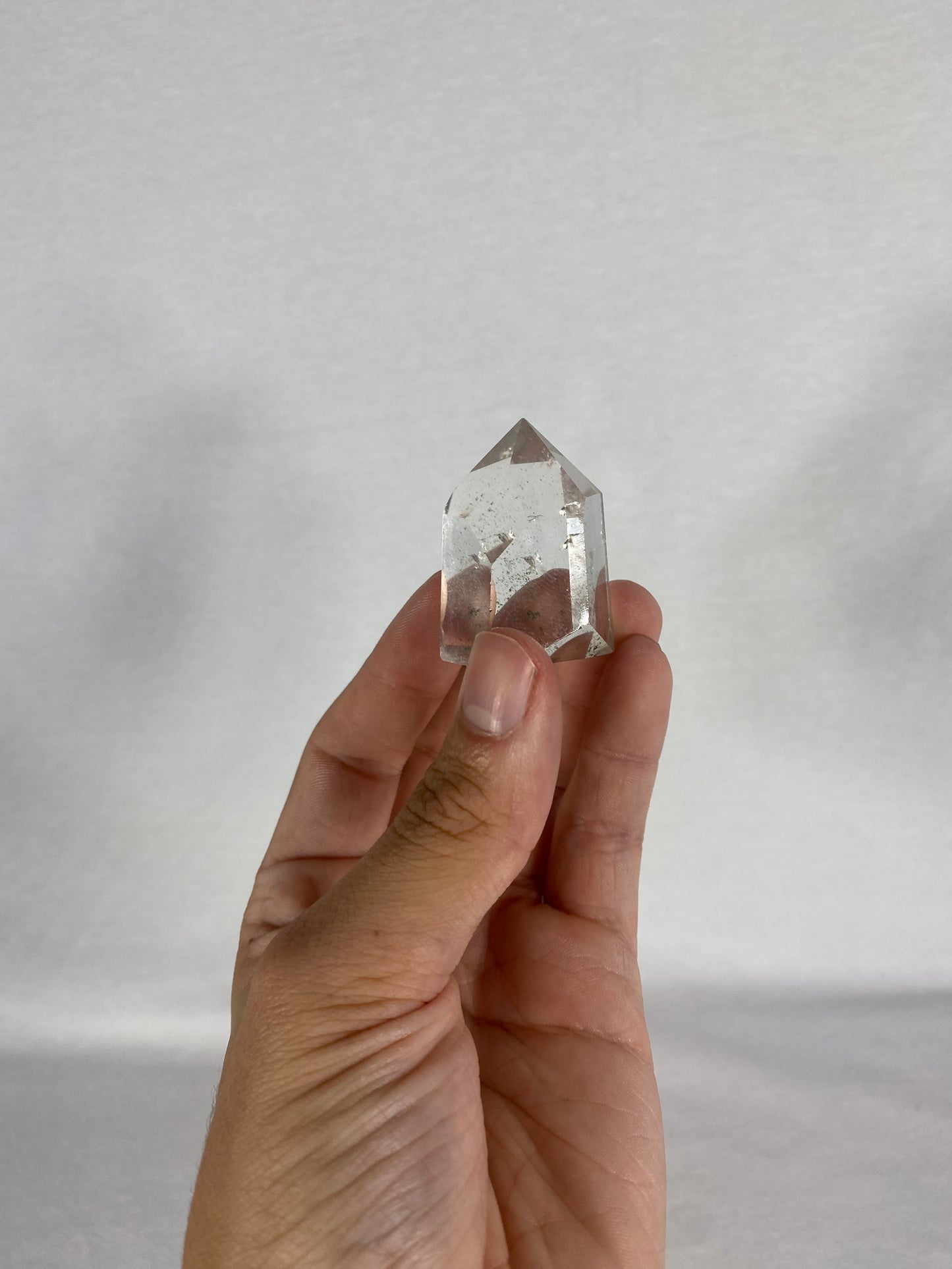 Chinese Polished Clear Quartz Tower (C)