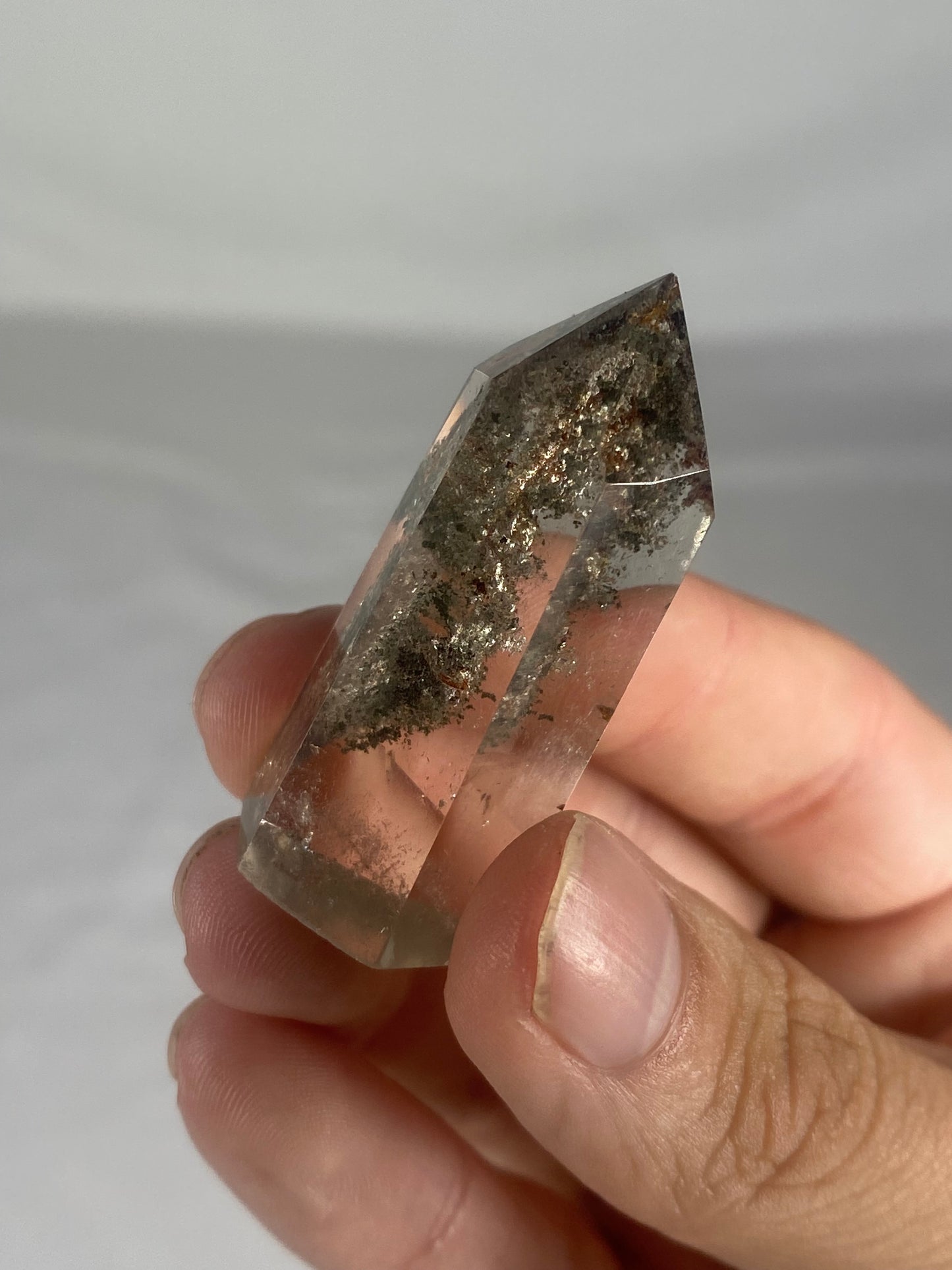 Madagascan Polished Garden Quartz Mini Tower (G)