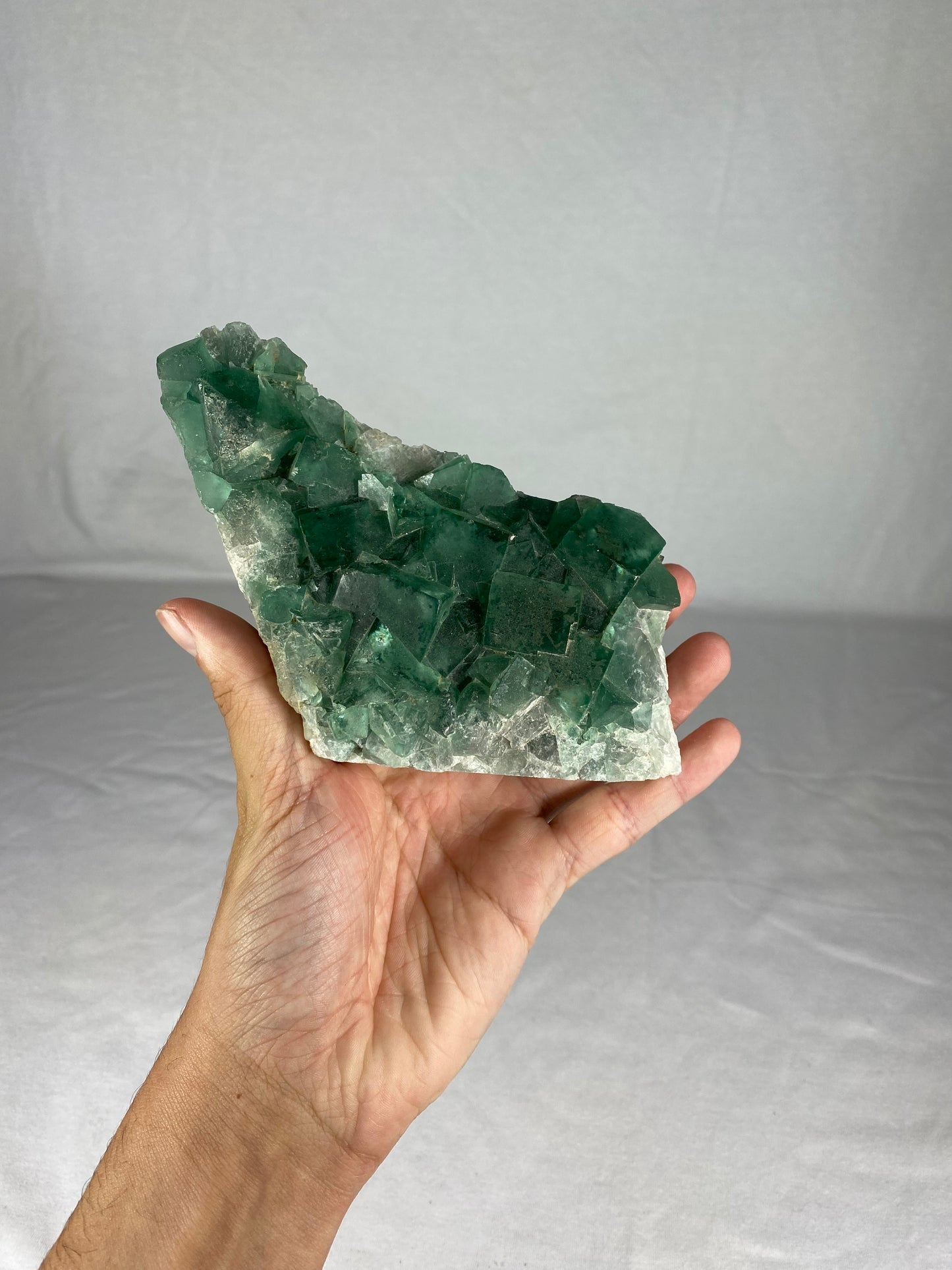 Madagascan Cubic Green Fluorite Specimen (D)