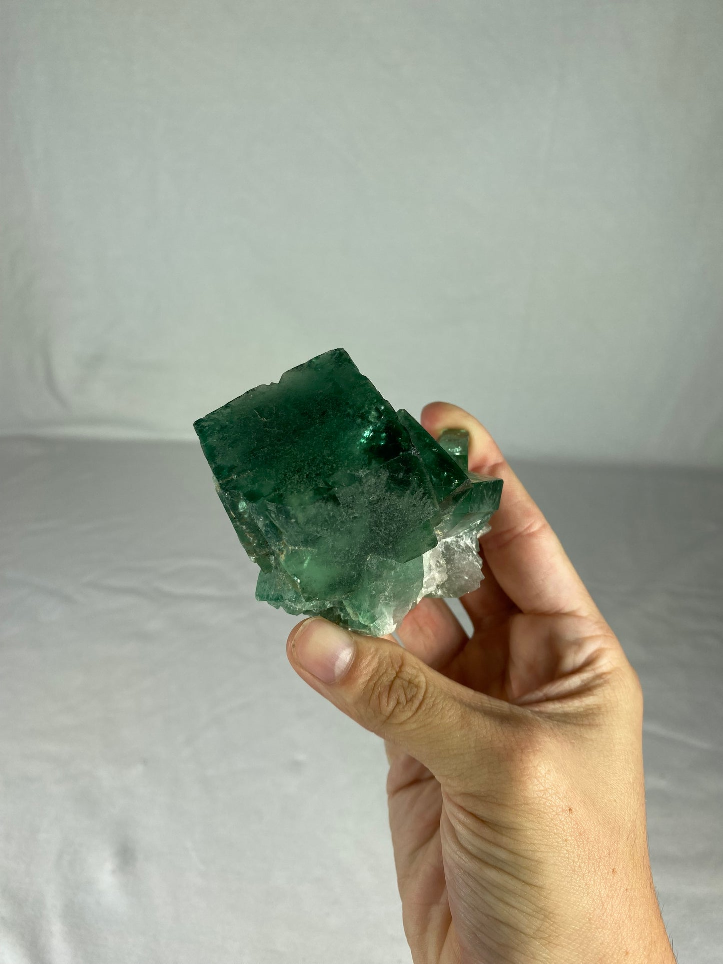 Madagascan Cubic Green Fluorite Specimen (A)
