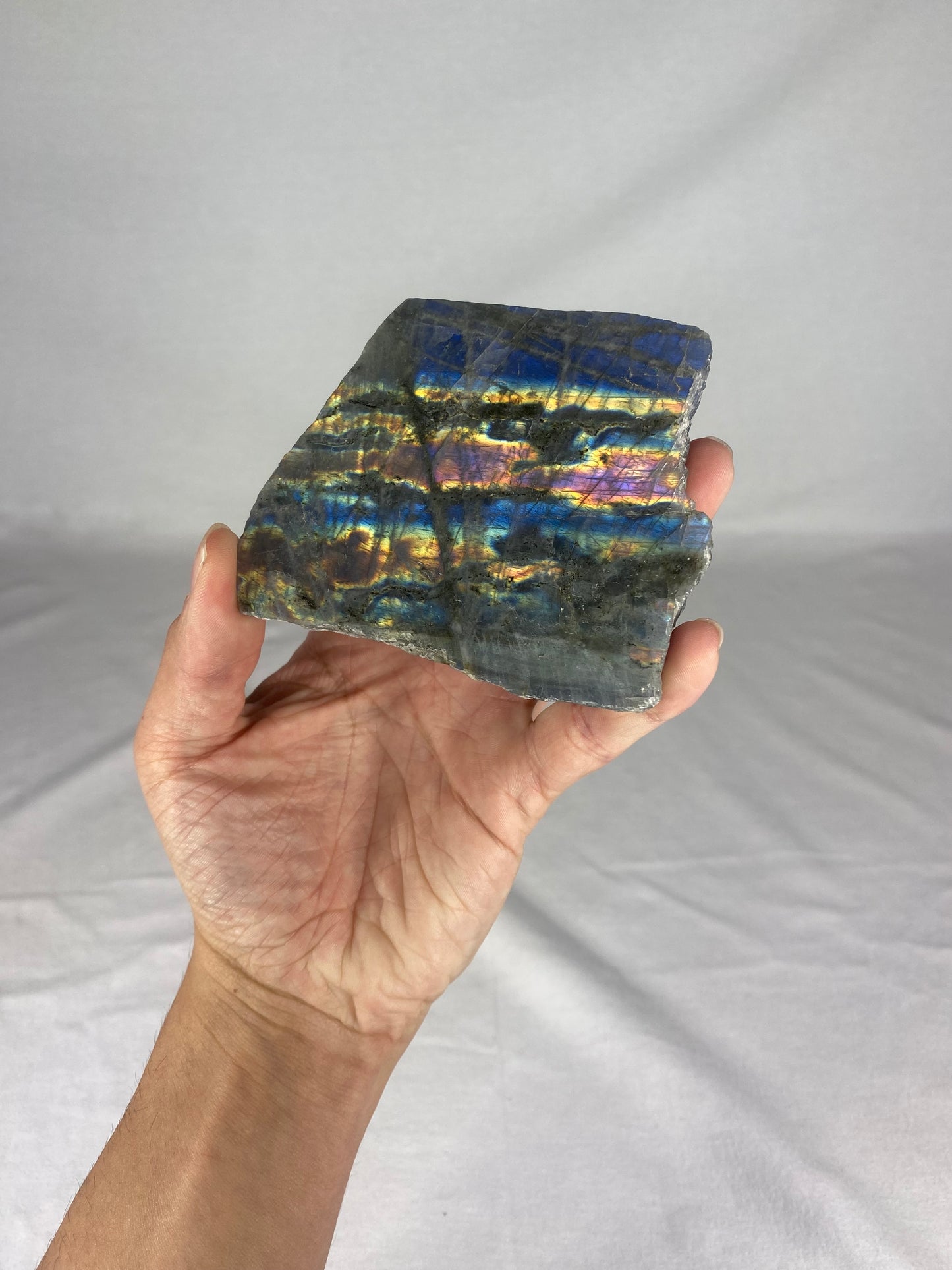 Madagascan Labradorite Slab (J)