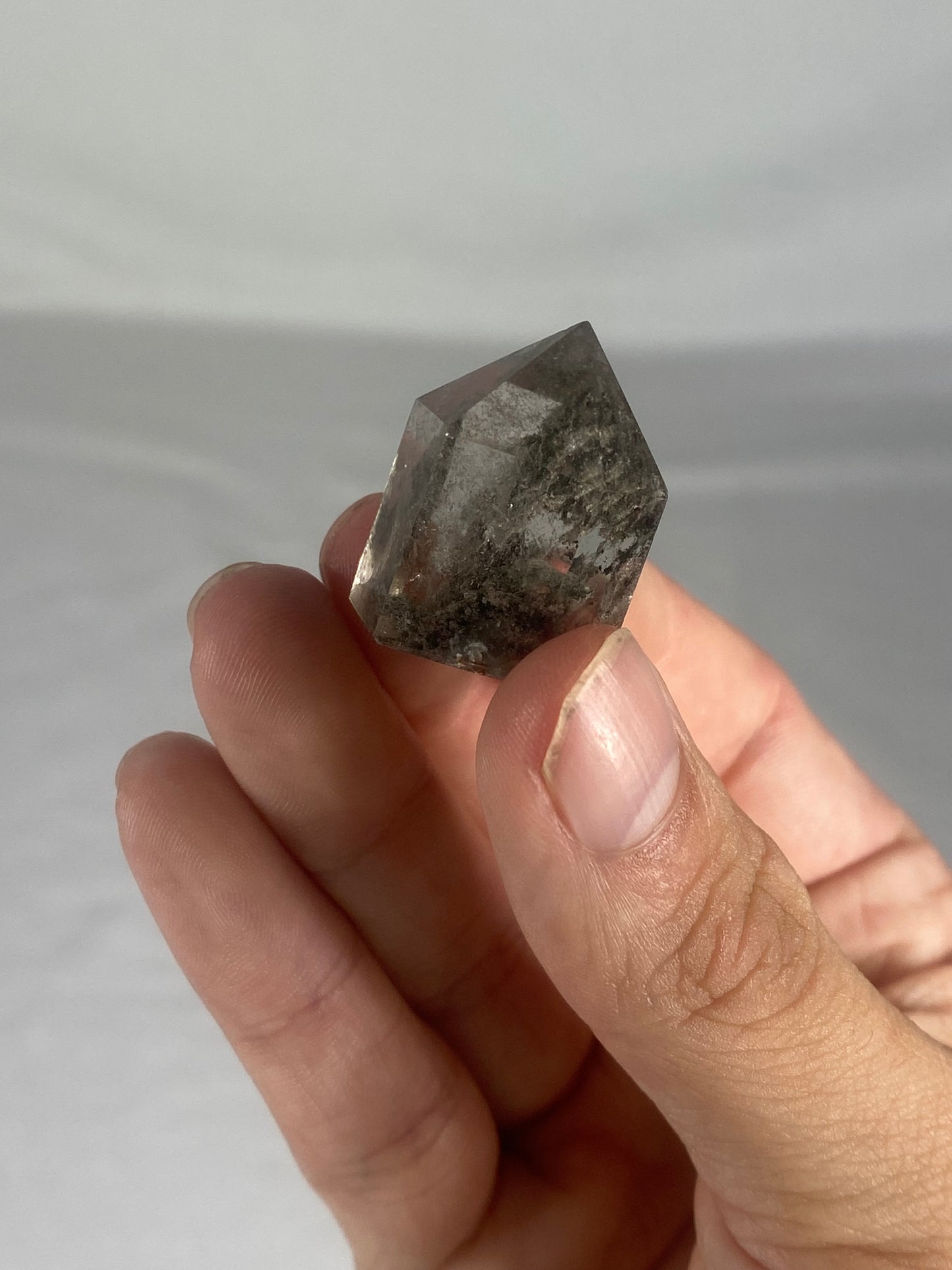 Madagascan Polished Garden Quartz Mini Tower (B)