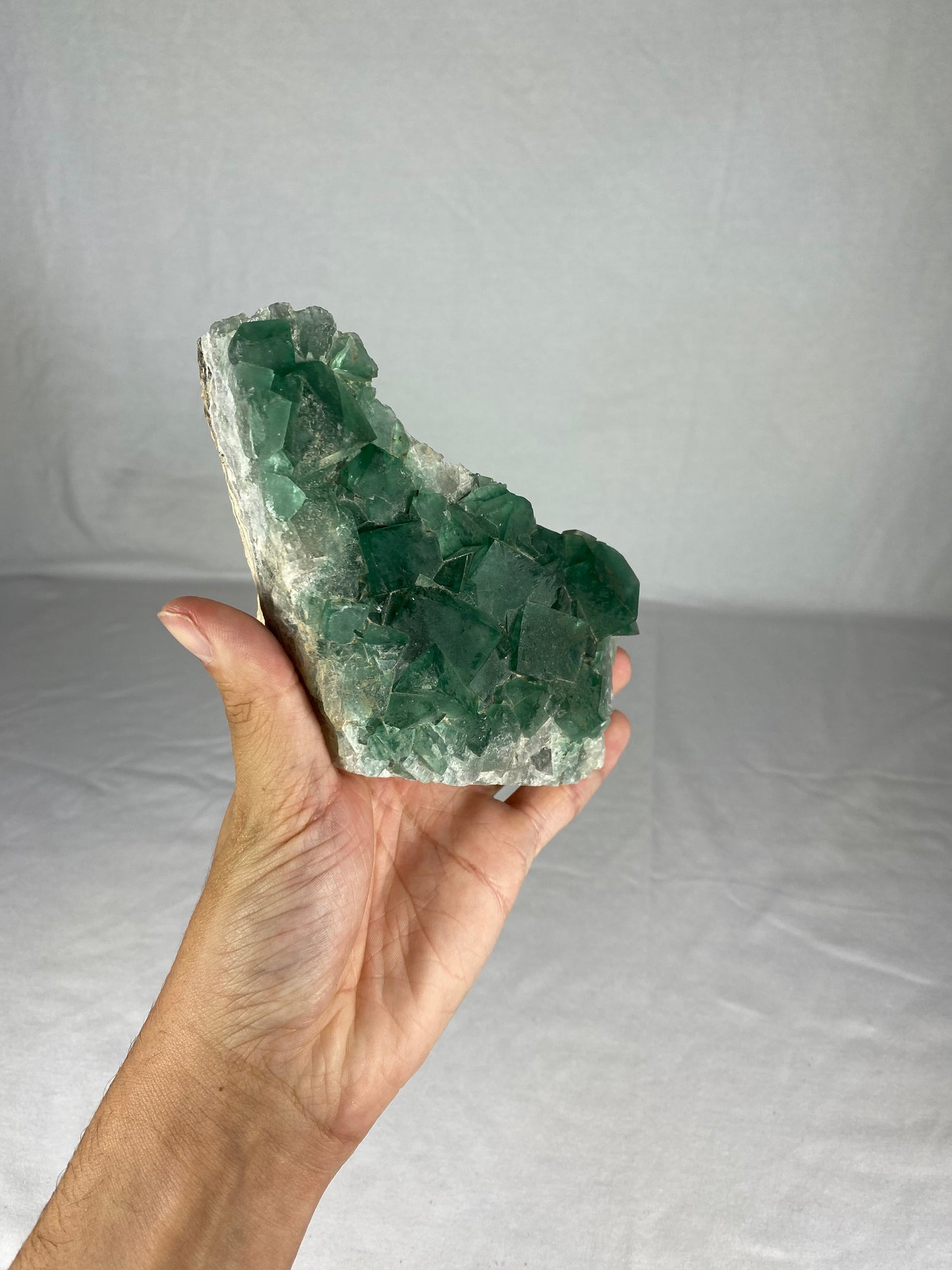 Madagascan Cubic Green Fluorite Specimen (D)