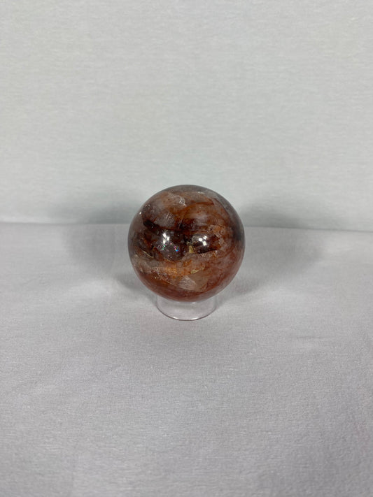 Madagascan Polished Fire Quartz Sphere (O)