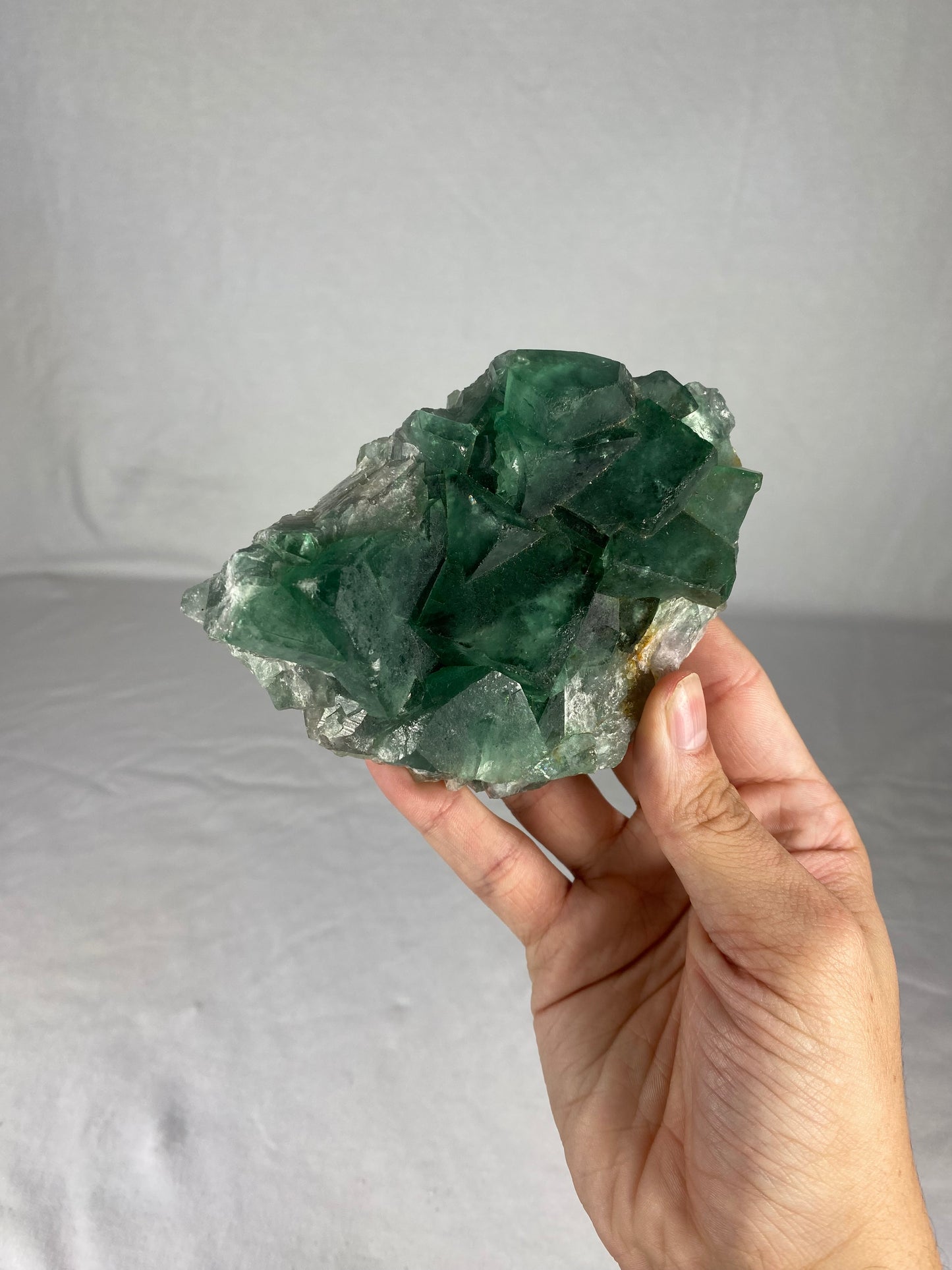 Madagascan Cubic Green Fluorite Specimen (O)