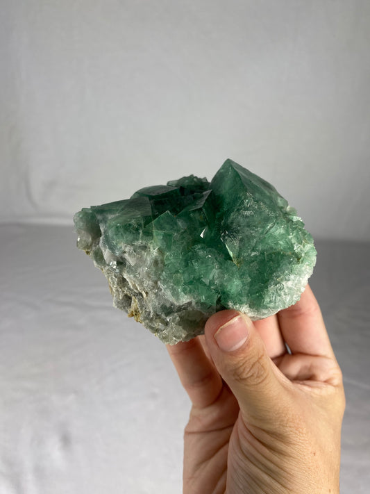 Madagascan Cubic Green Fluorite Specimen (P)