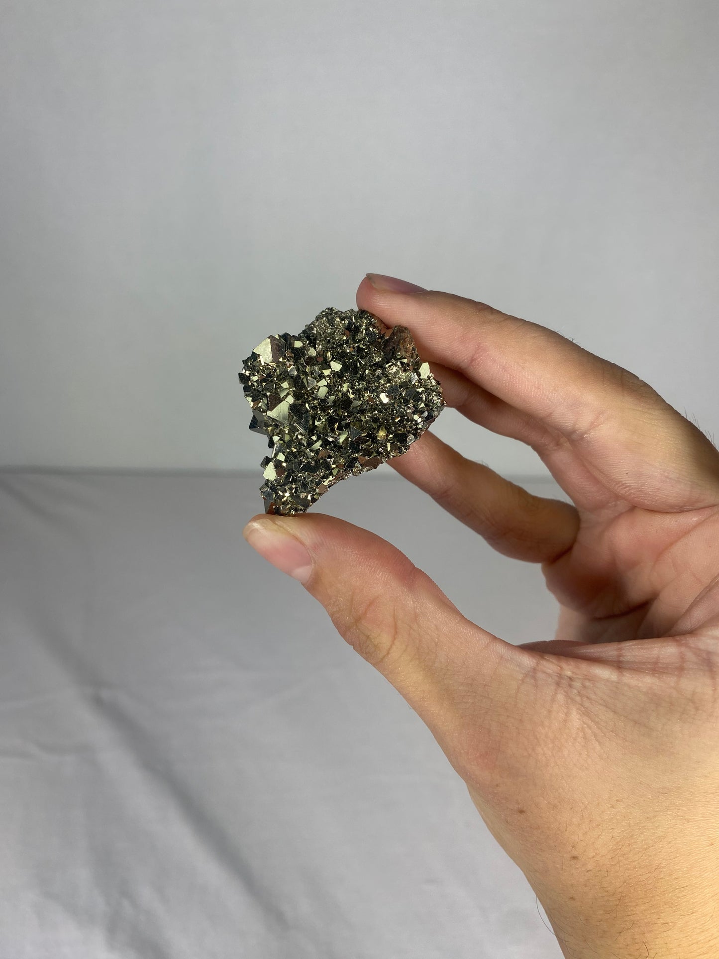 Peruvian Cubic Pyrite Specimen (J)
