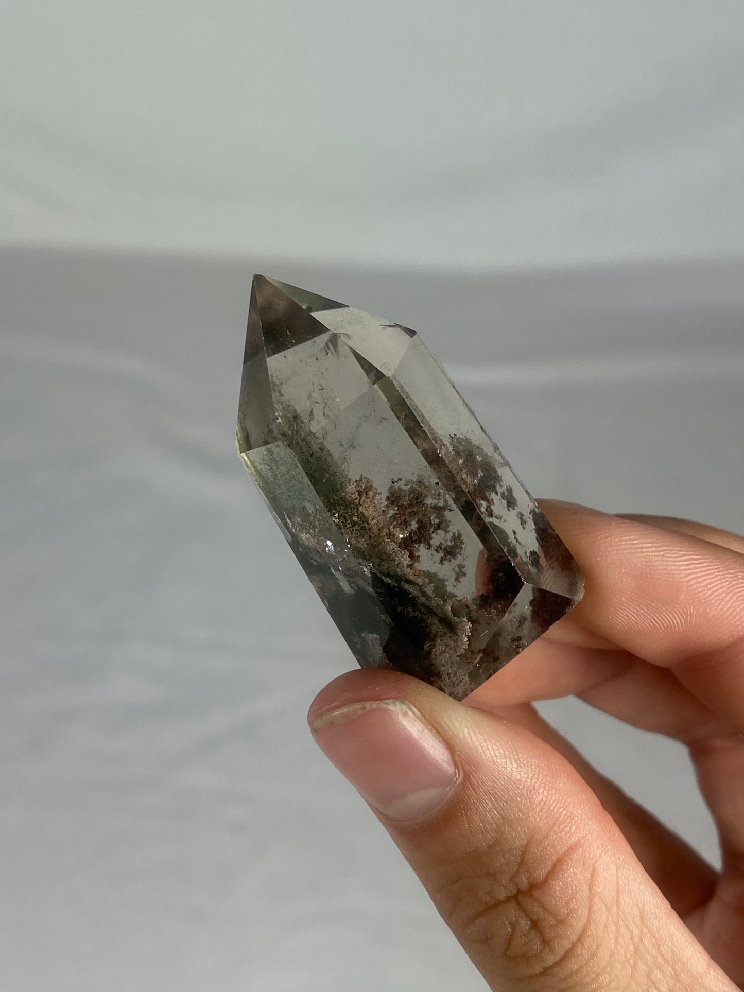 Madagascan Polished Garden Quartz Mini Tower (F)