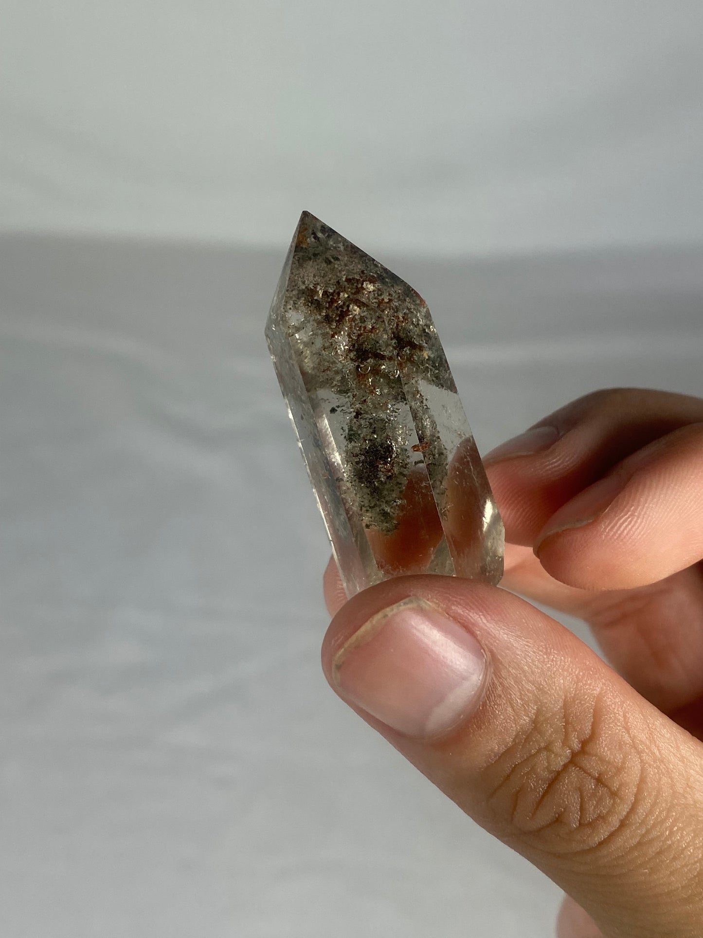 Madagascan Polished Garden Quartz Mini Tower (G)