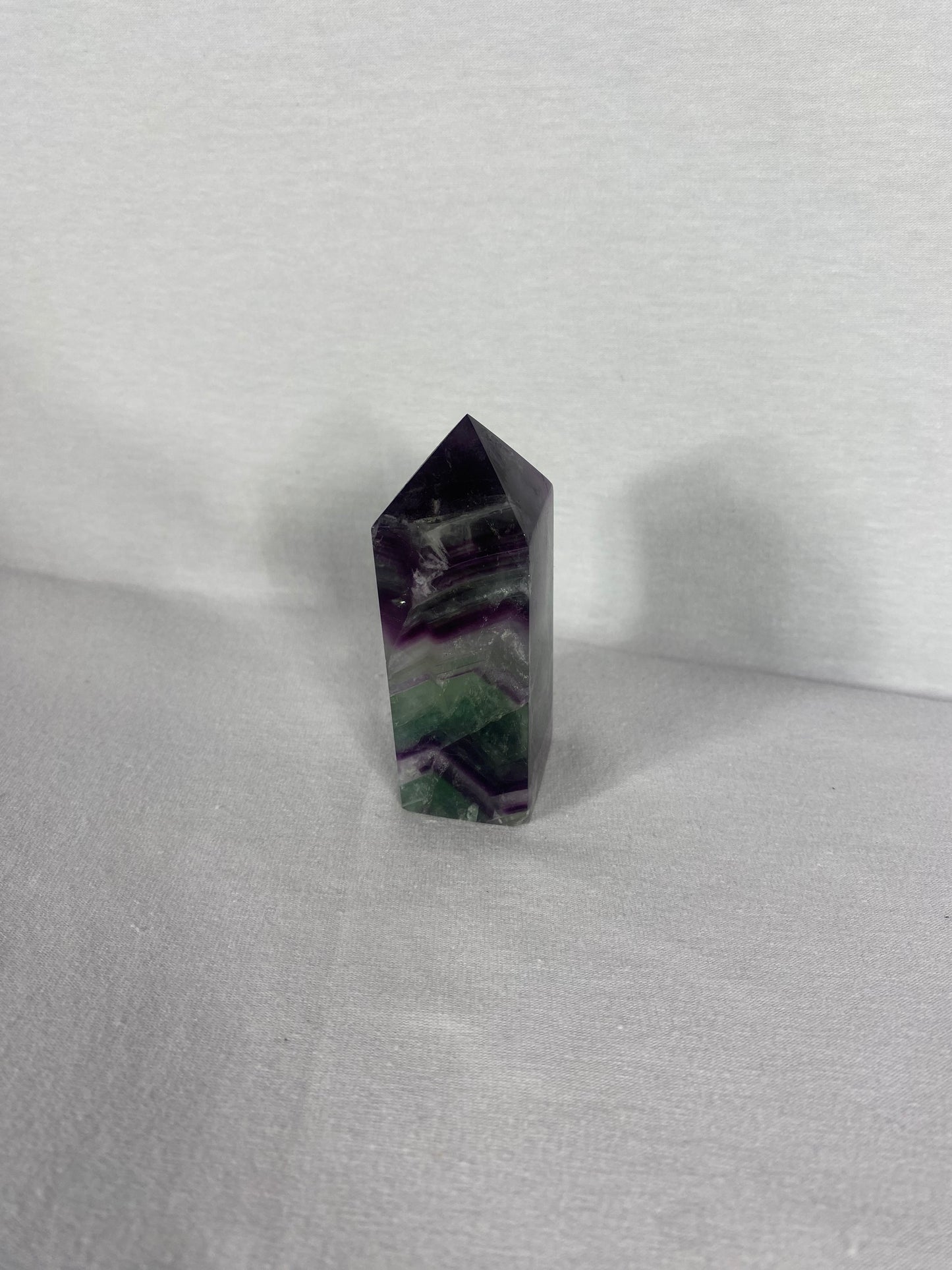 Chinese Polished Fluorite Tower (C)