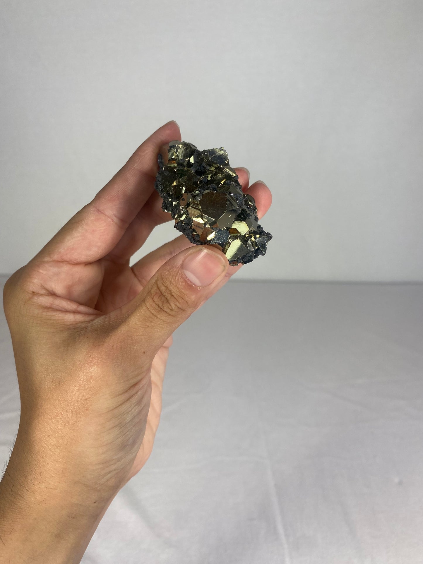 Peruvian Cubic Pyrite Specimen (L)