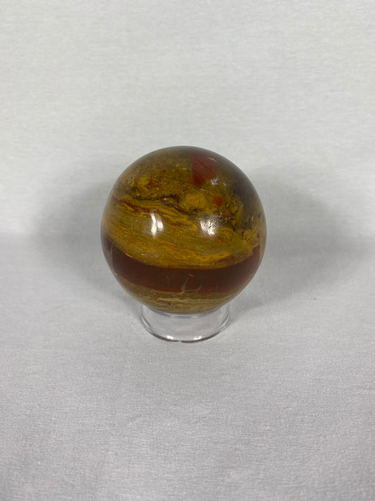 Madagascan Polished Jasper Sphere (E)