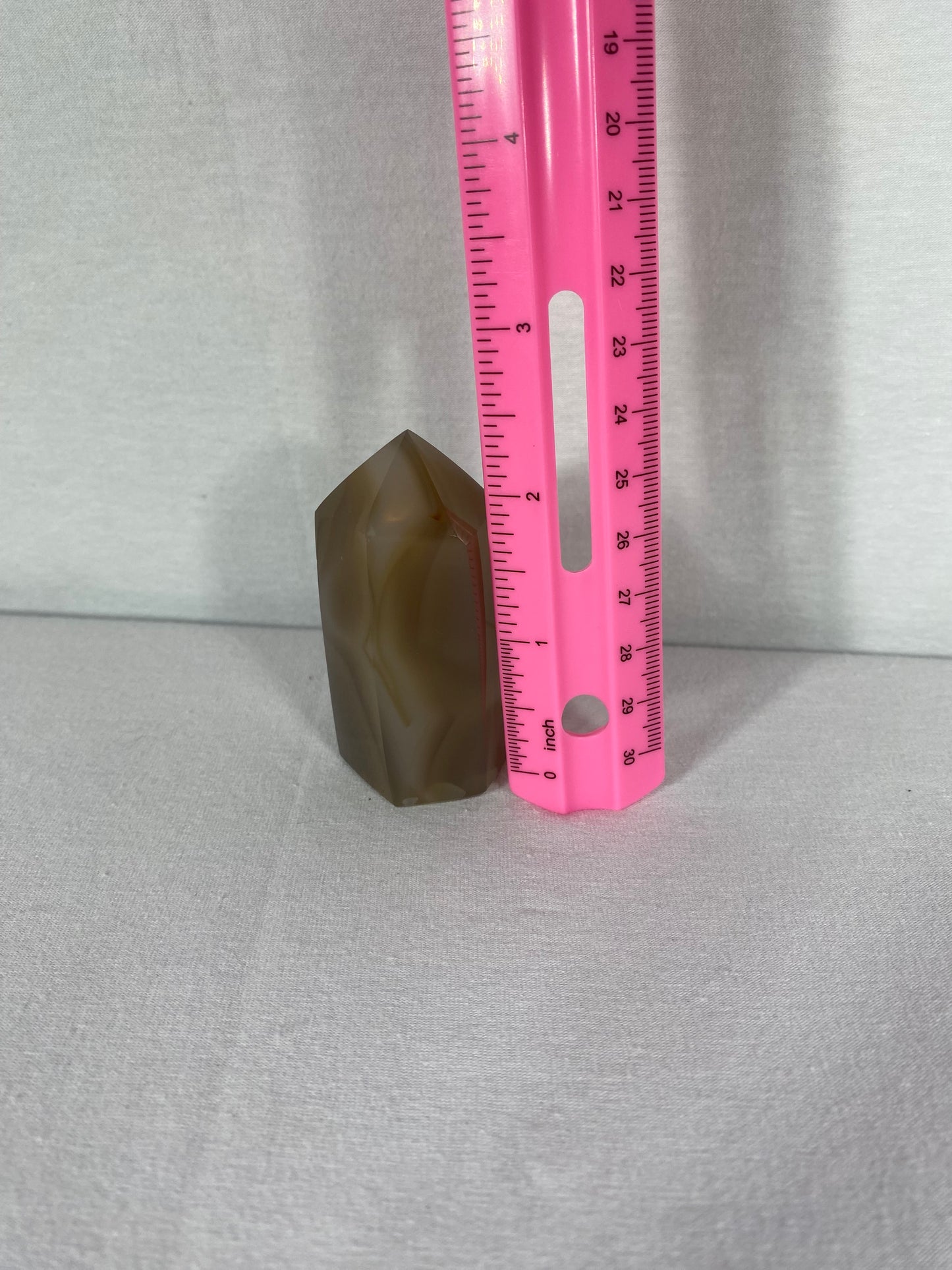 Madagascan Polished Agate Tower (D)