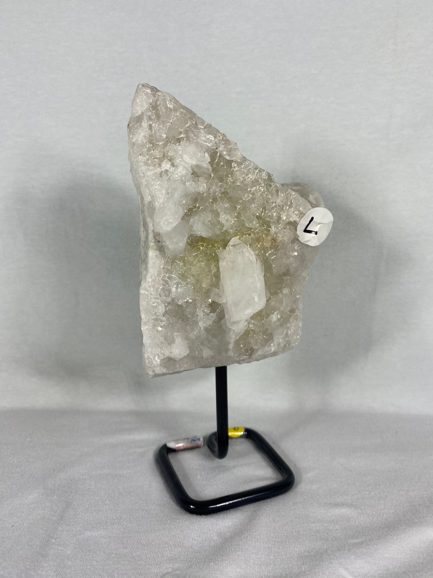 Brazilian Quartz Specimen On Stand (L)