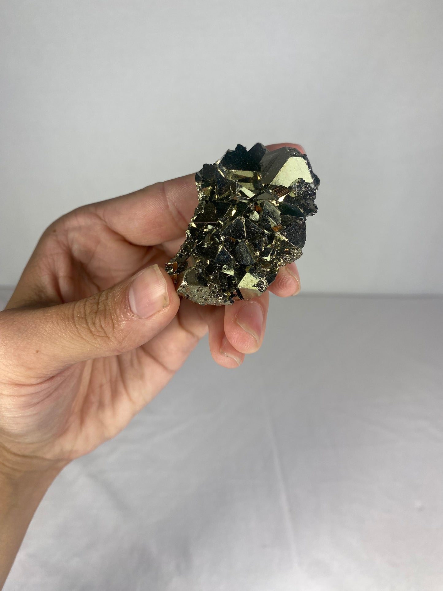 Peruvian Cubic Pyrite Specimen (P)