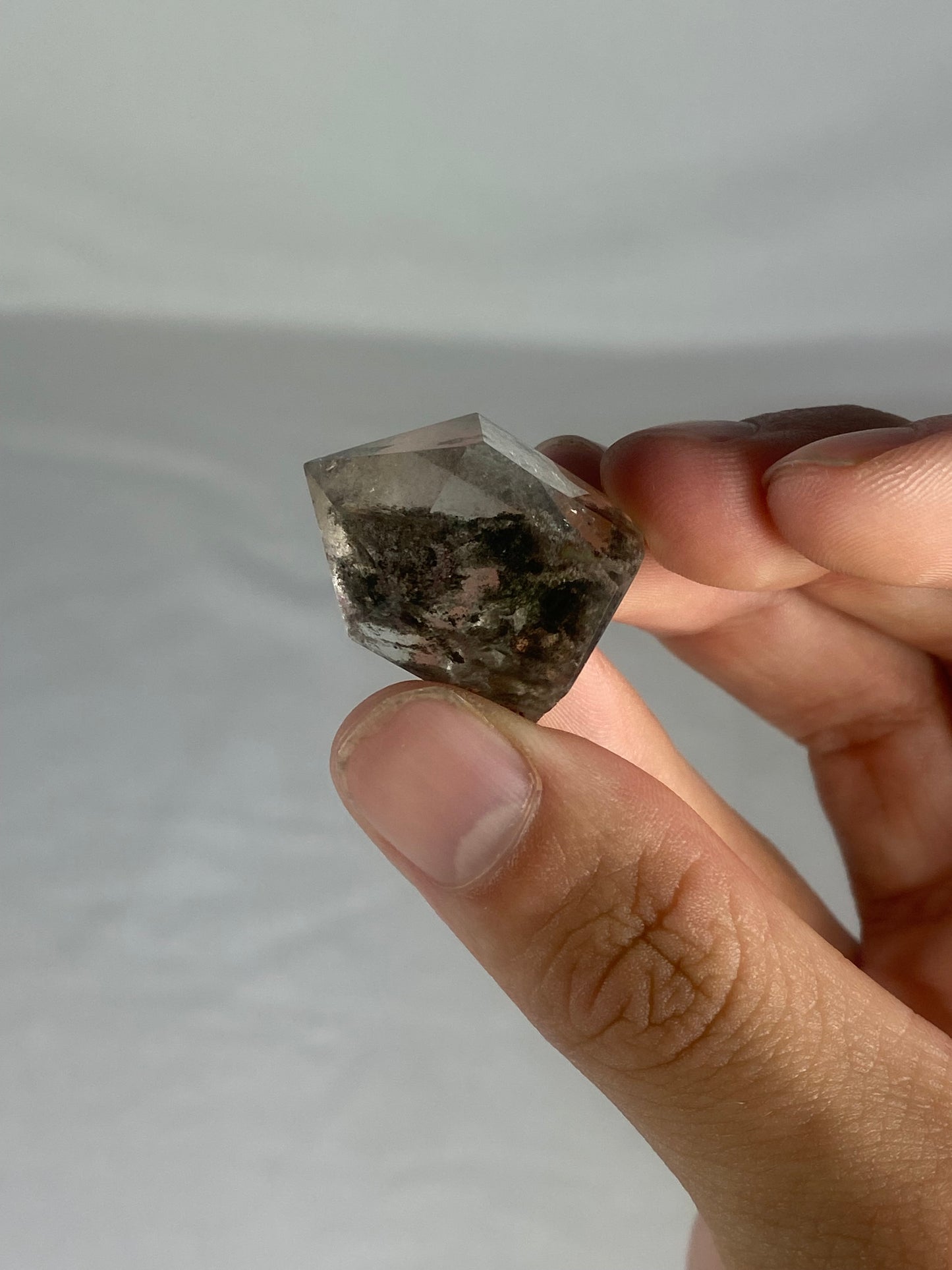 Madagascan Polished Garden Quartz Mini Tower (B)