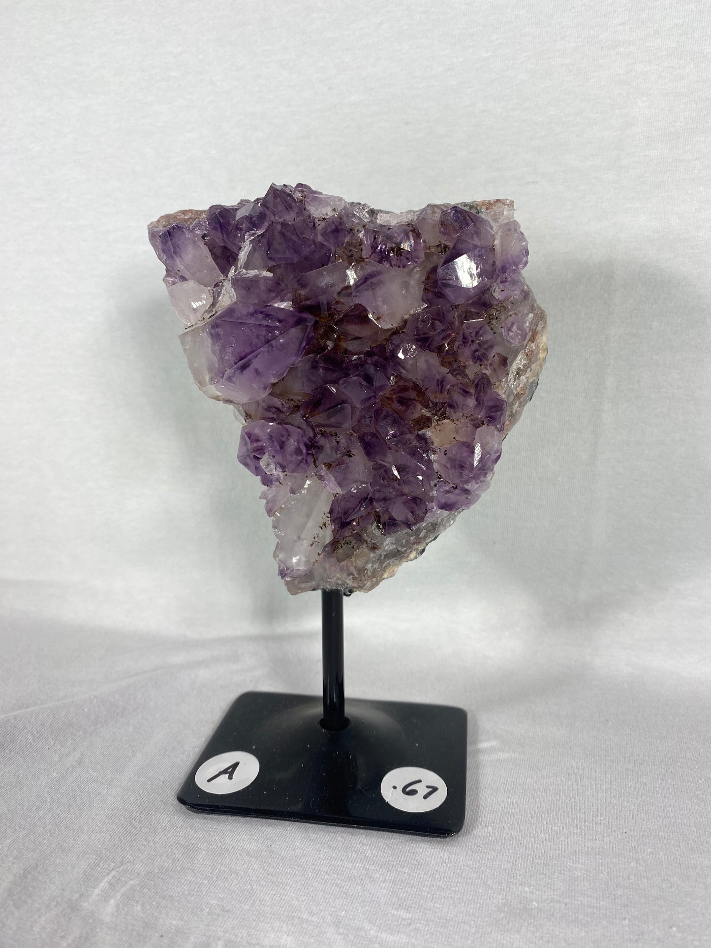 Brazilian Amethyst Specimen On Stand (A)