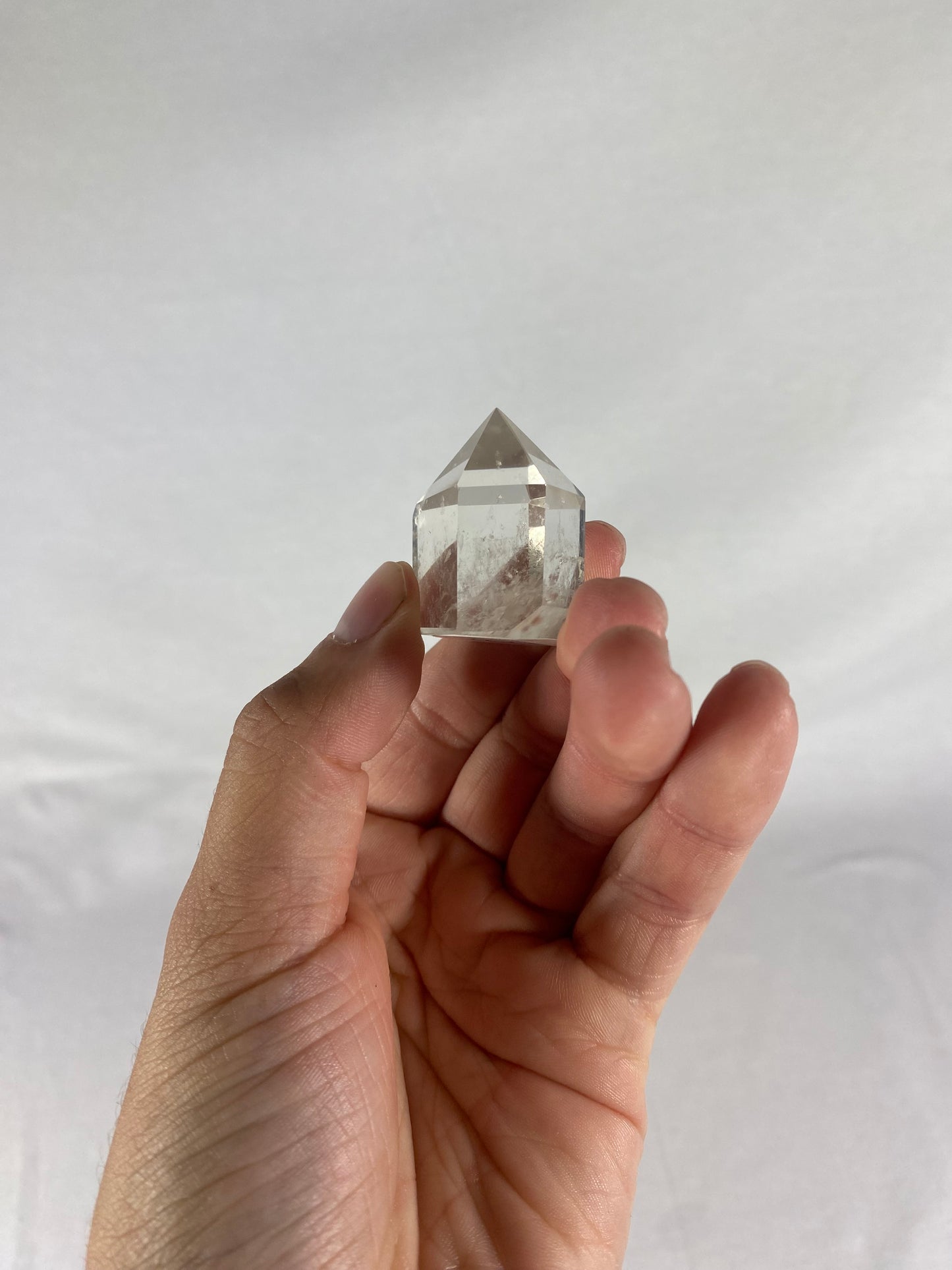 Chinese Polished Clear Quartz Tower (G)