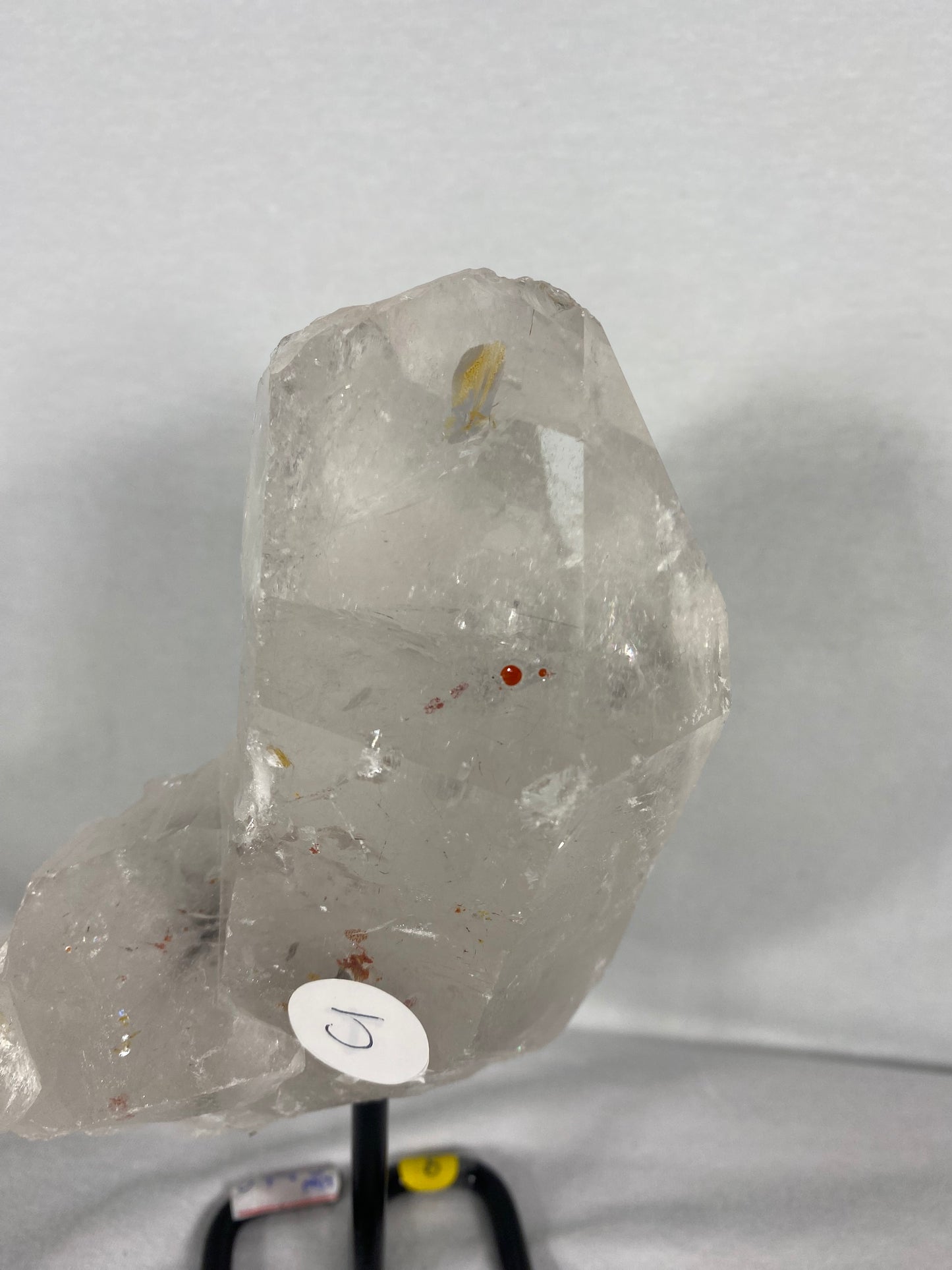 Brazilian Quartz Specimen On Stand (J)