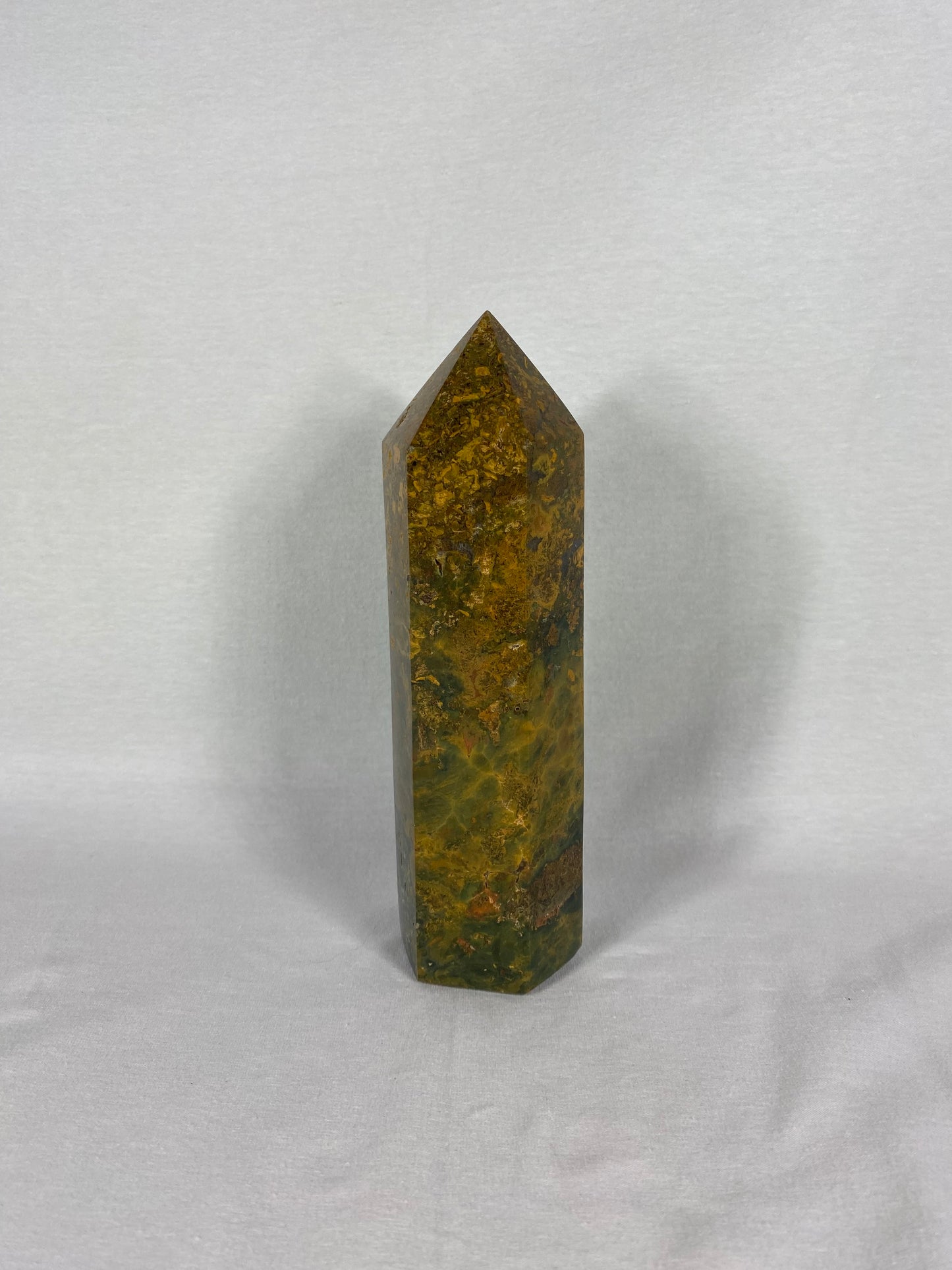 Madagascan Polished Jasper Tower (B)