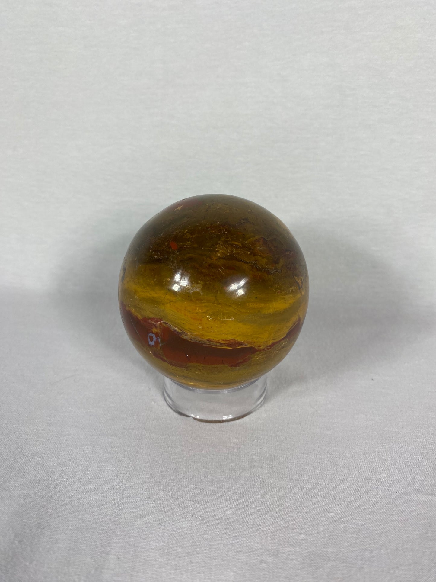 Madagascan Polished Jasper Sphere (E)