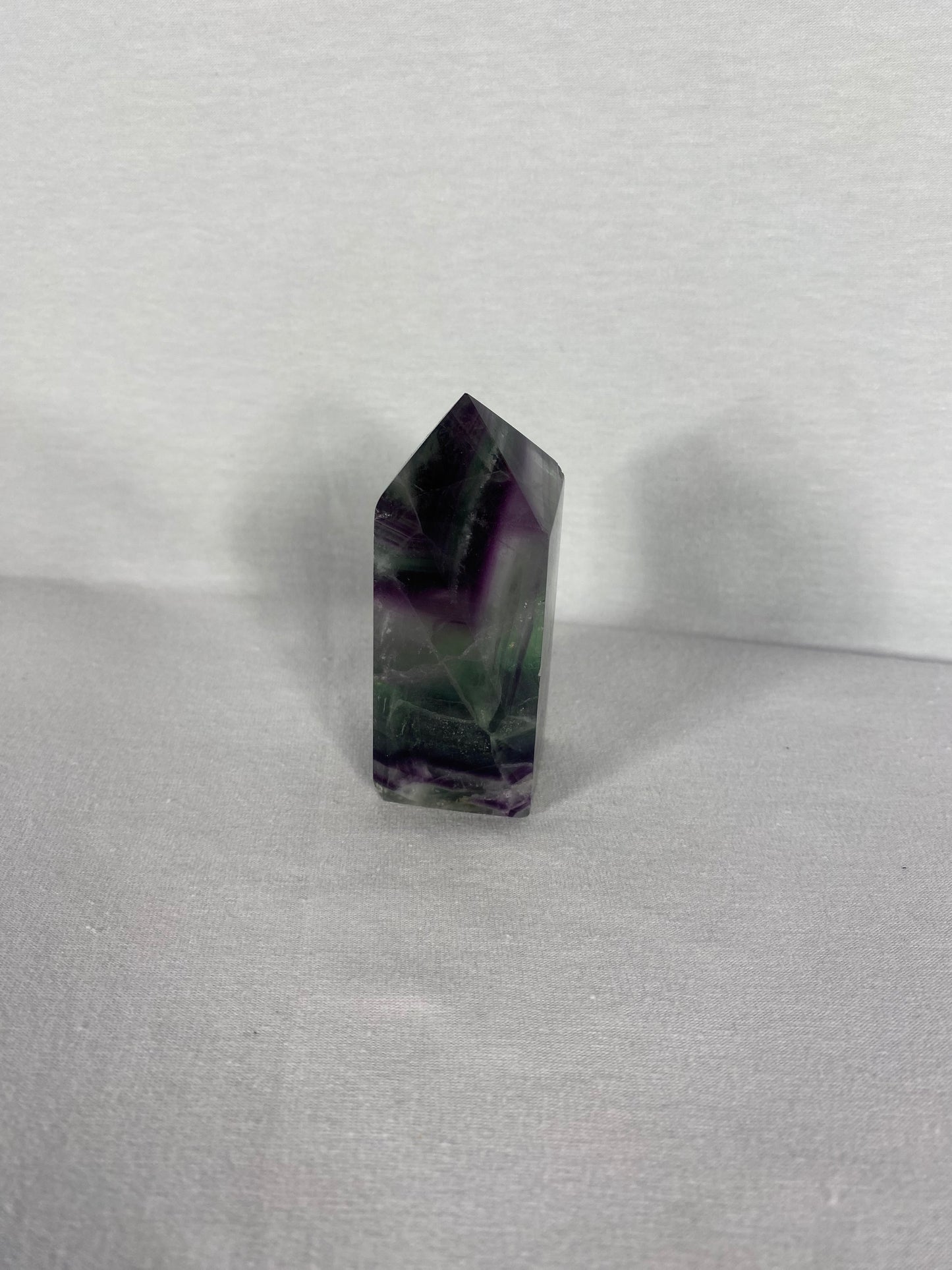 Chinese Polished Fluorite Tower (C)