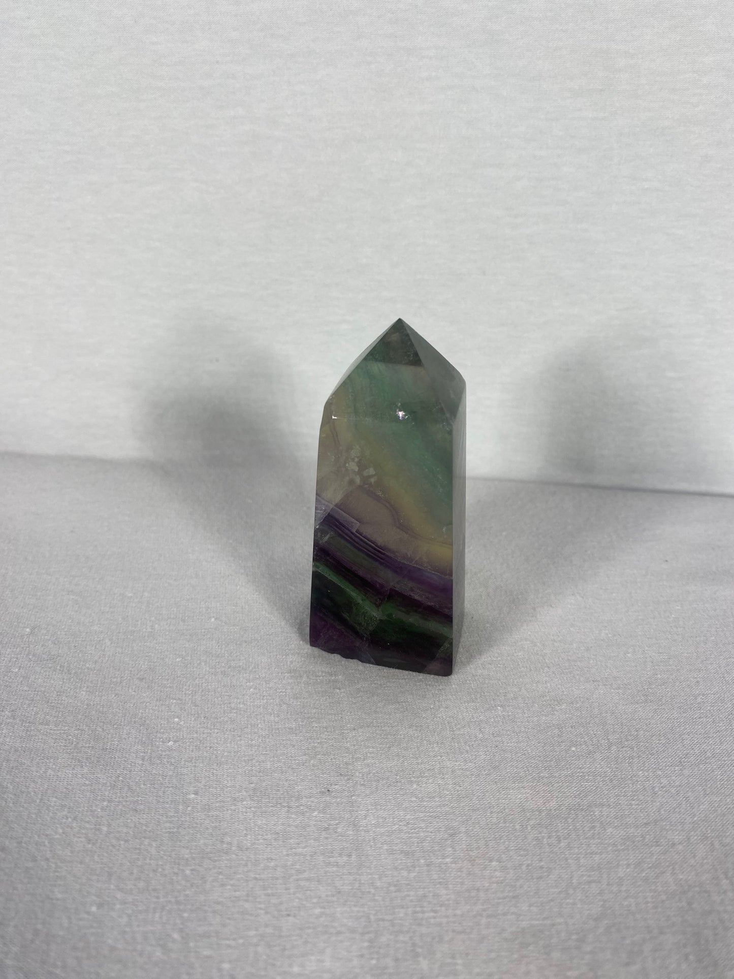 Chinese Polished Fluorite Tower (B)