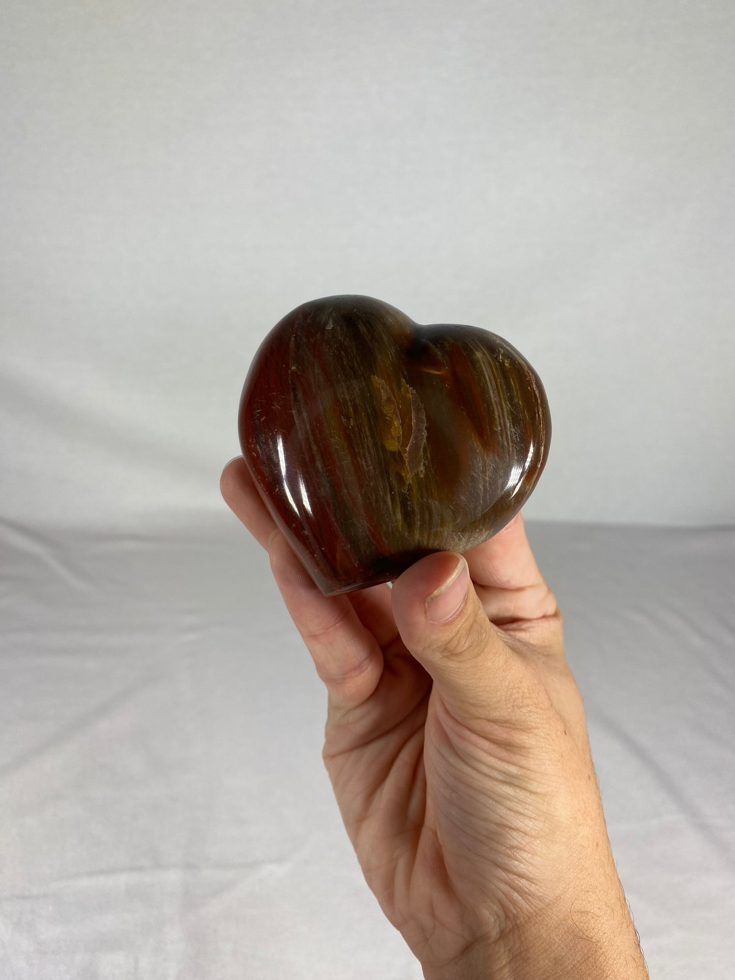 Madagascan Polished Jasper Heart (F)