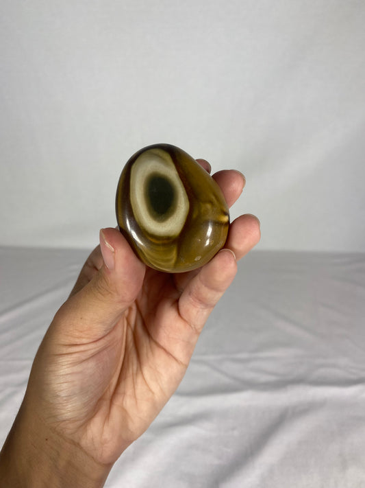 Madagascan Polished Jasper Palm Stone (N)