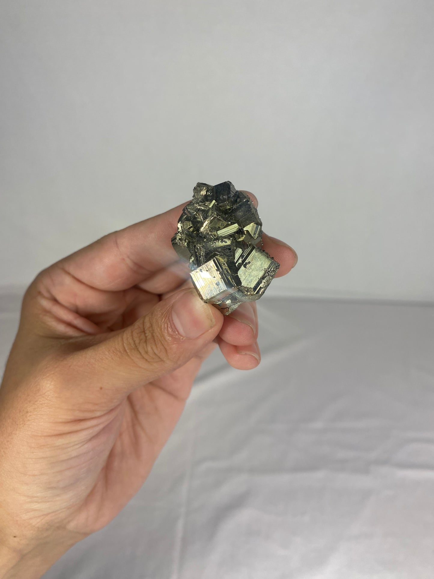 Peruvian Cubic Pyrite Specimen (H)
