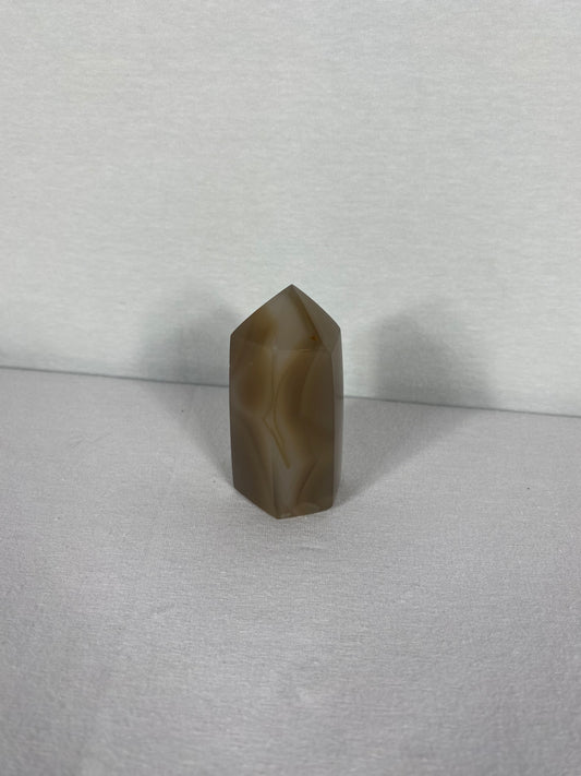 Madagascan Polished Agate Tower (D)
