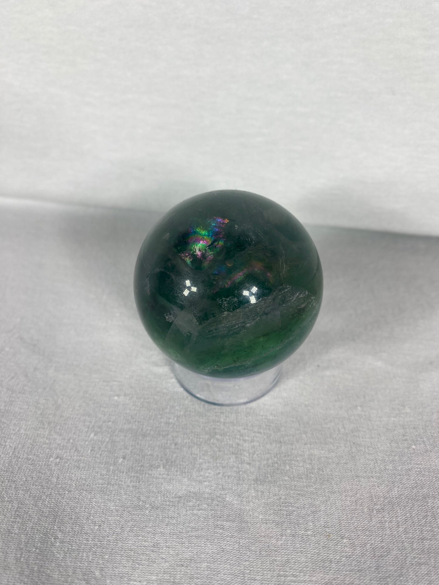 Chinese Polished Fluorite Sphere (D)