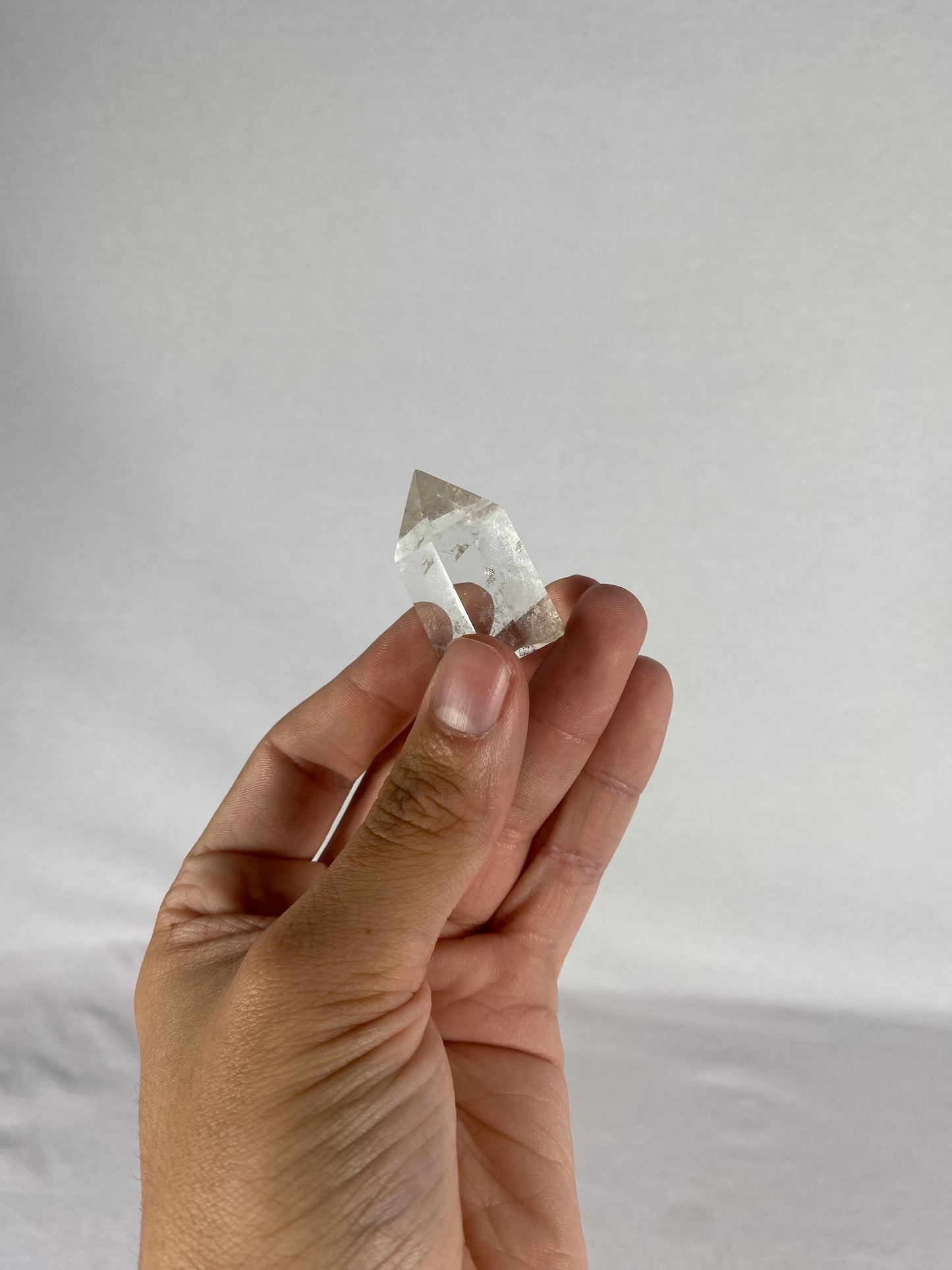 Chinese Polished Clear Quartz Tower (E)