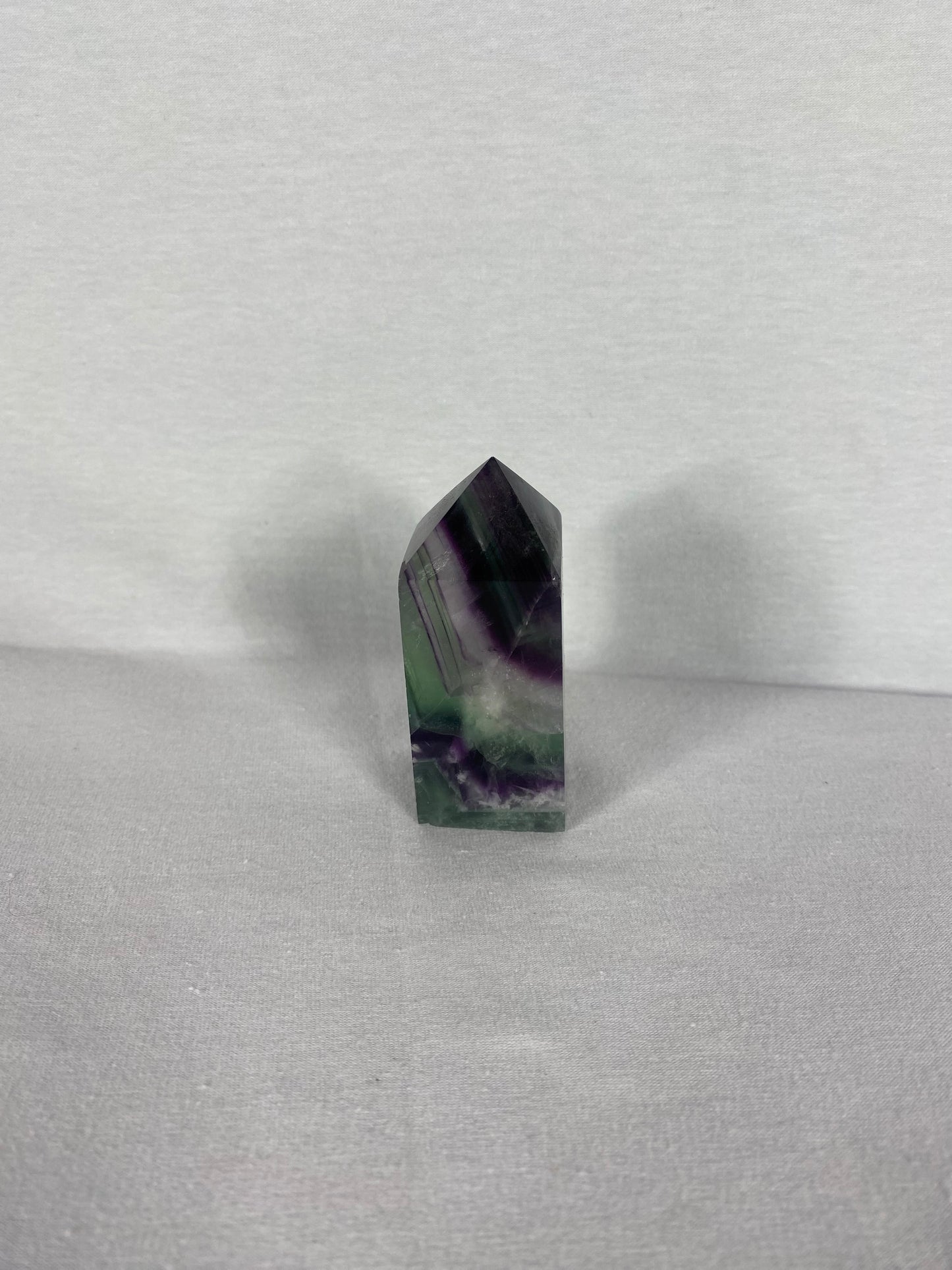 Chinese Polished Fluorite Tower (C)