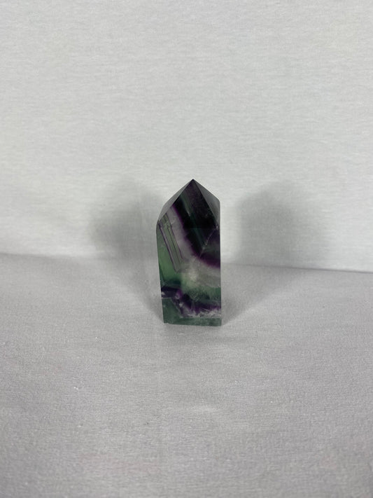 Chinese Polished Fluorite Tower (C)