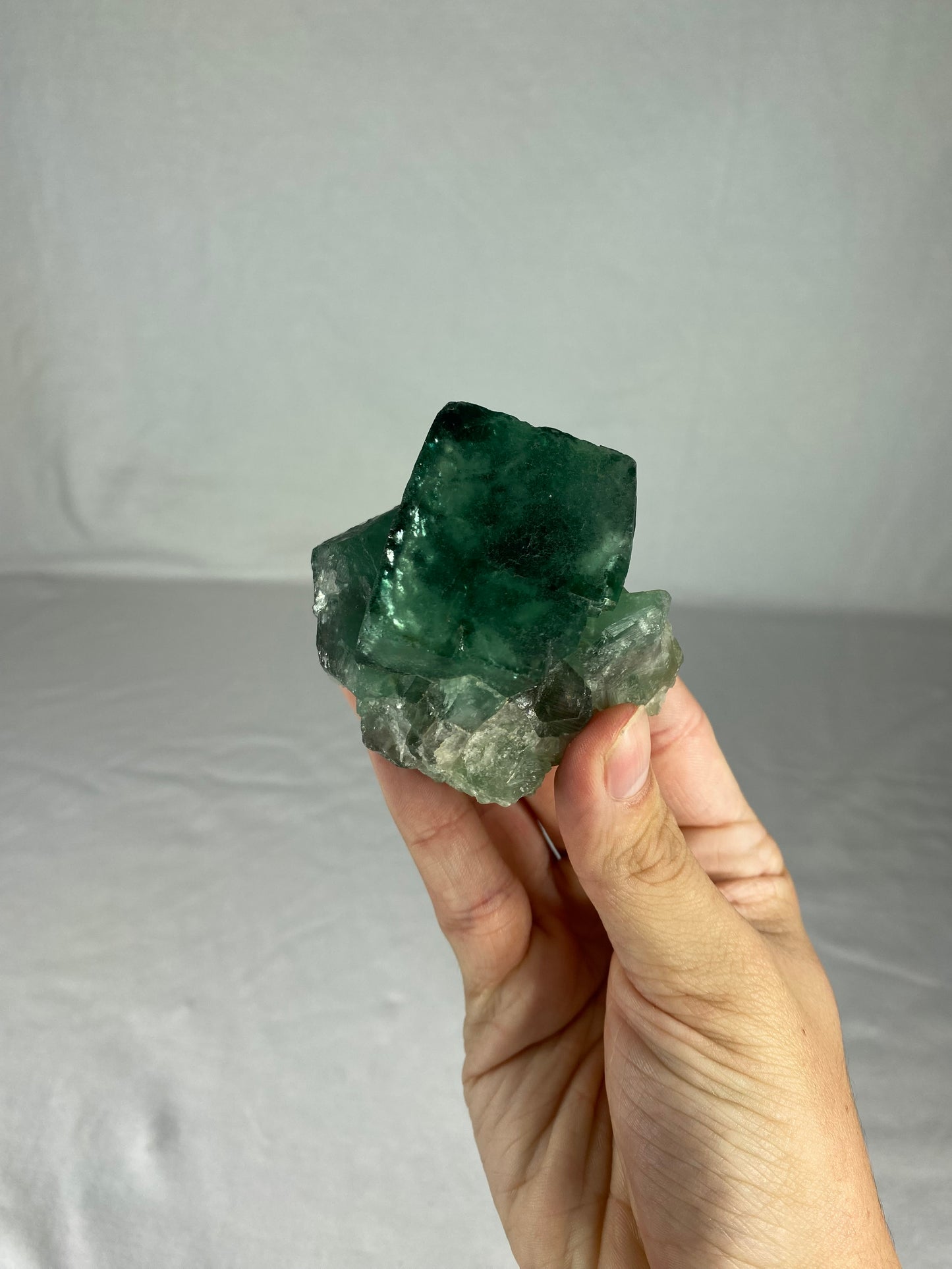 Madagascan Cubic Green Fluorite Specimen (B)